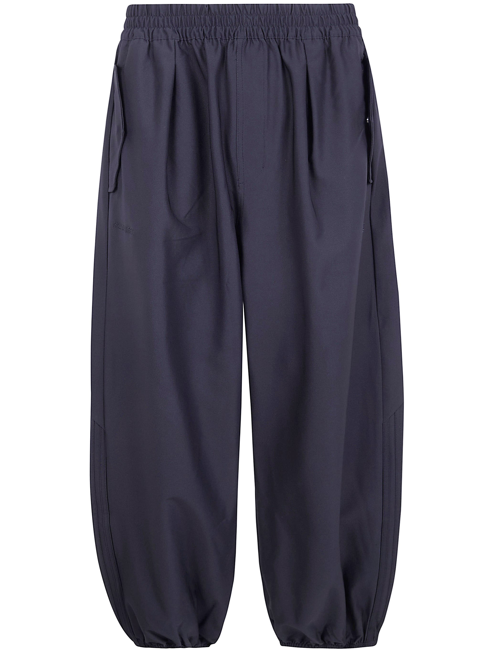Adidas Originals X Willy Chavarria "chavarria" Dress Twill Track Pant In Black