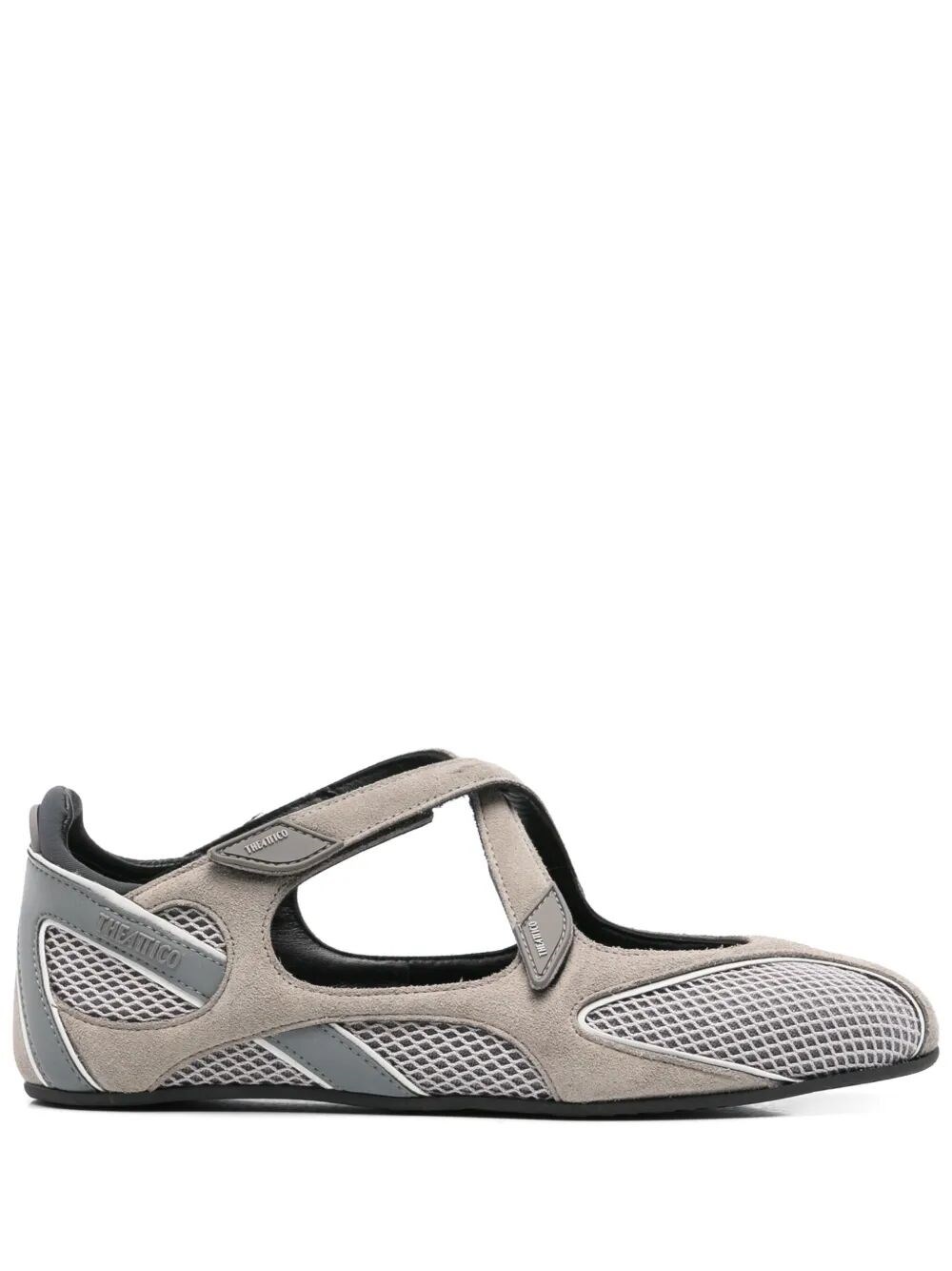 Attico "floor 01" Ballerina Flat In Gray