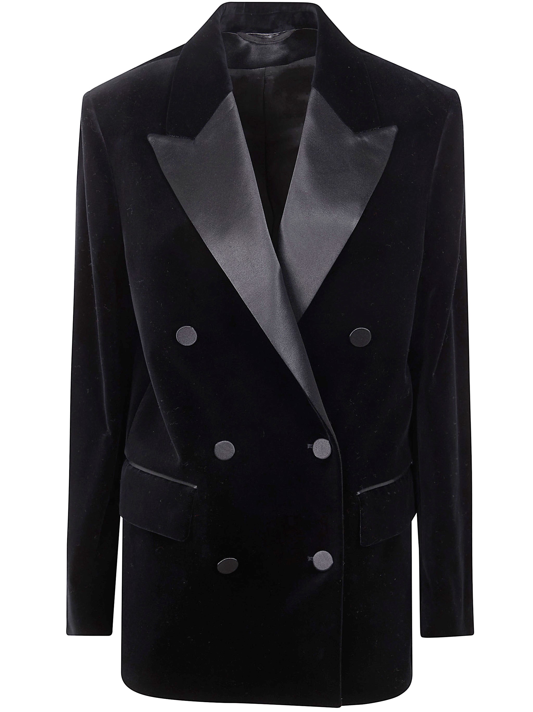 GOLDEN GOOSE "Journey W`S" Boyfriend Db Jacket Laurene Cotton Velvet W