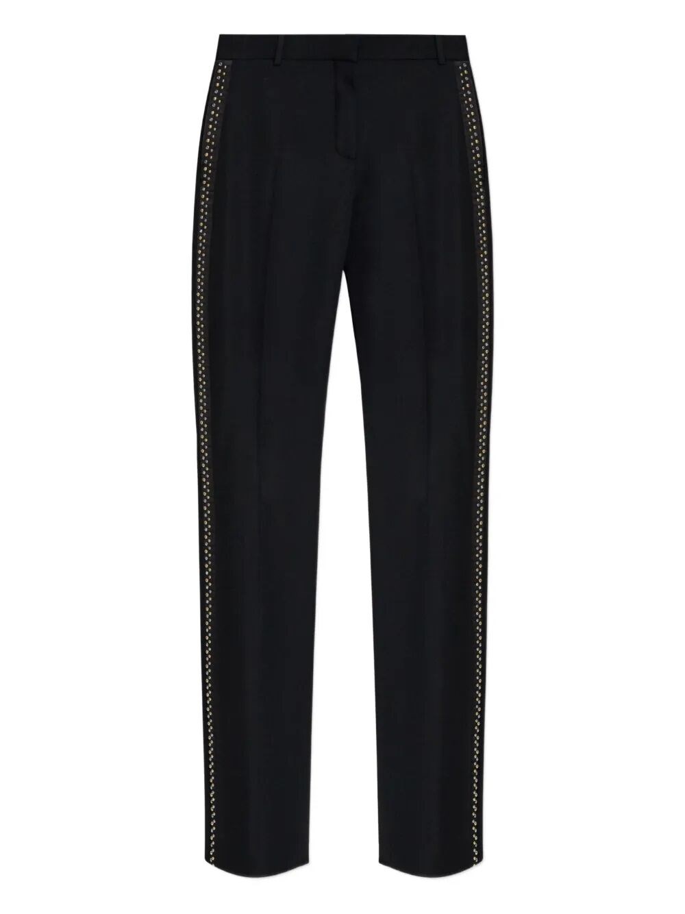 VERSACE Evening Pant Responsible Wool Grain Di Poudre Softer Hand