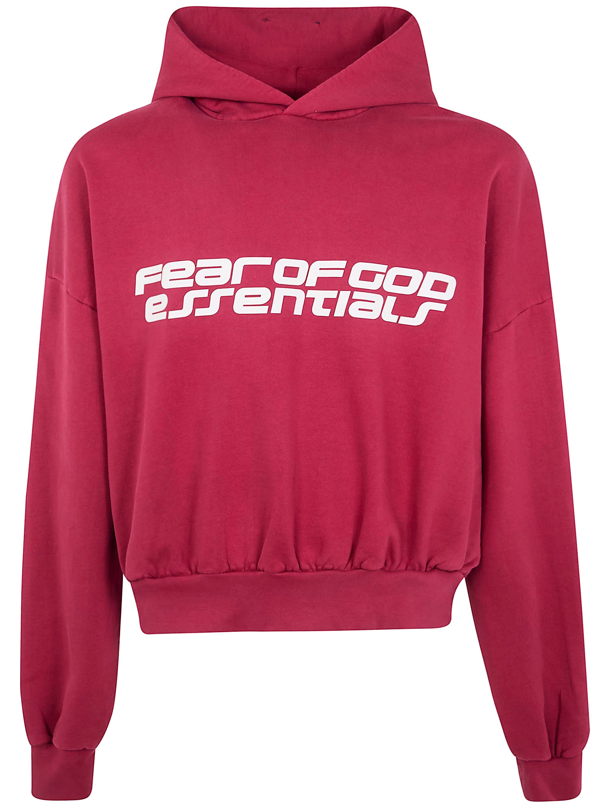 FEAR OF GOD ESSENTIALS "Cropped Relaxed" Hoodie　FEAR OF GOD ESSENTIALS "クロップド リラックス" パーカー FEAR