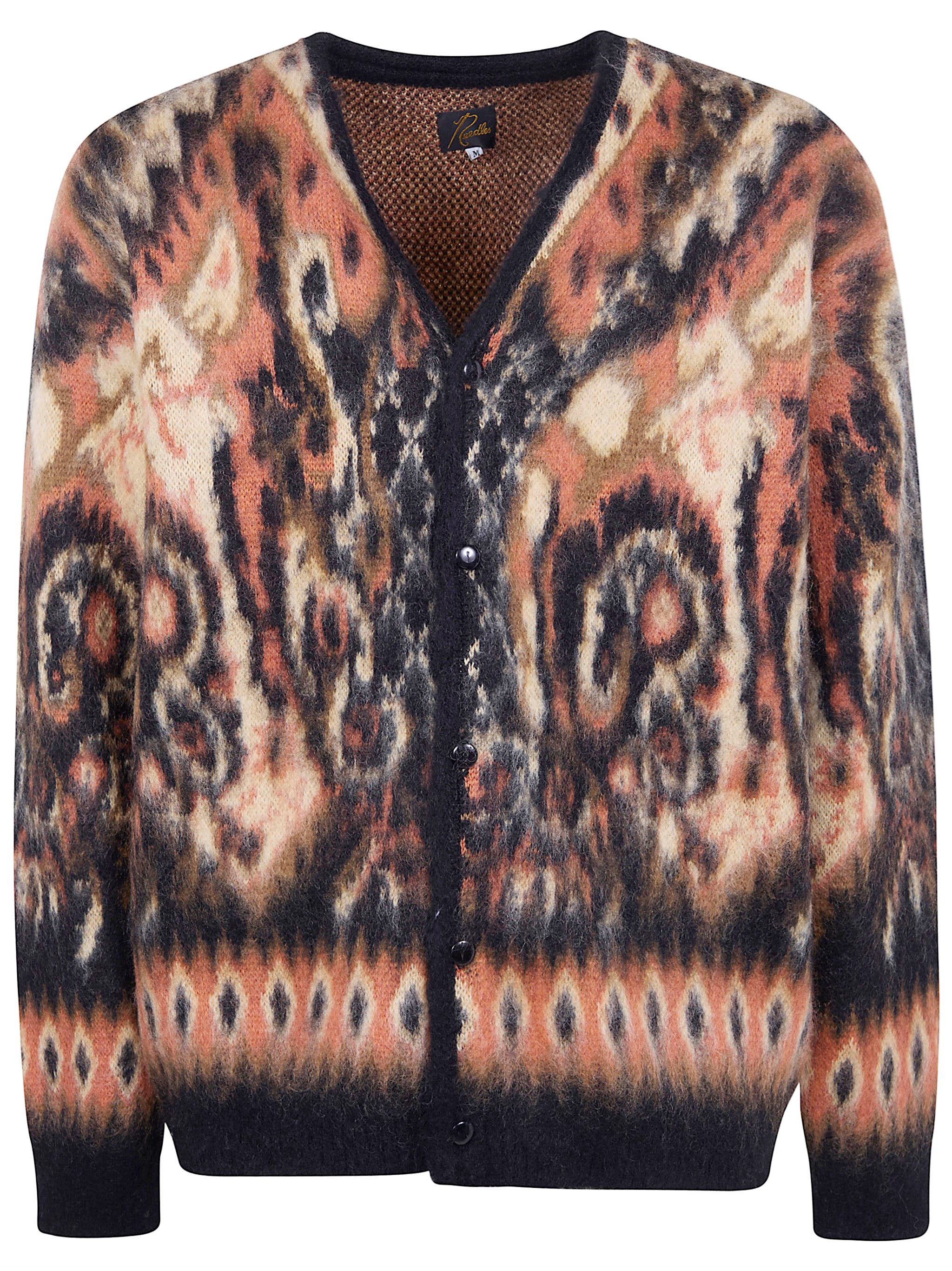 NEEDLES "Mohair Paisley" Cardigan