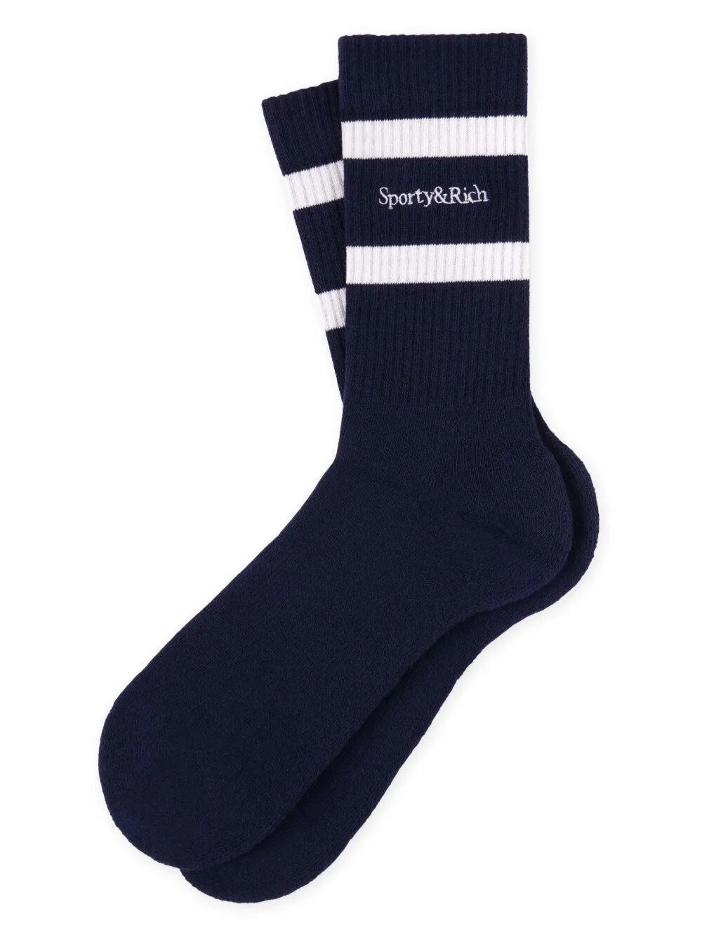 SPORTY & RICH Serif Logo Socks