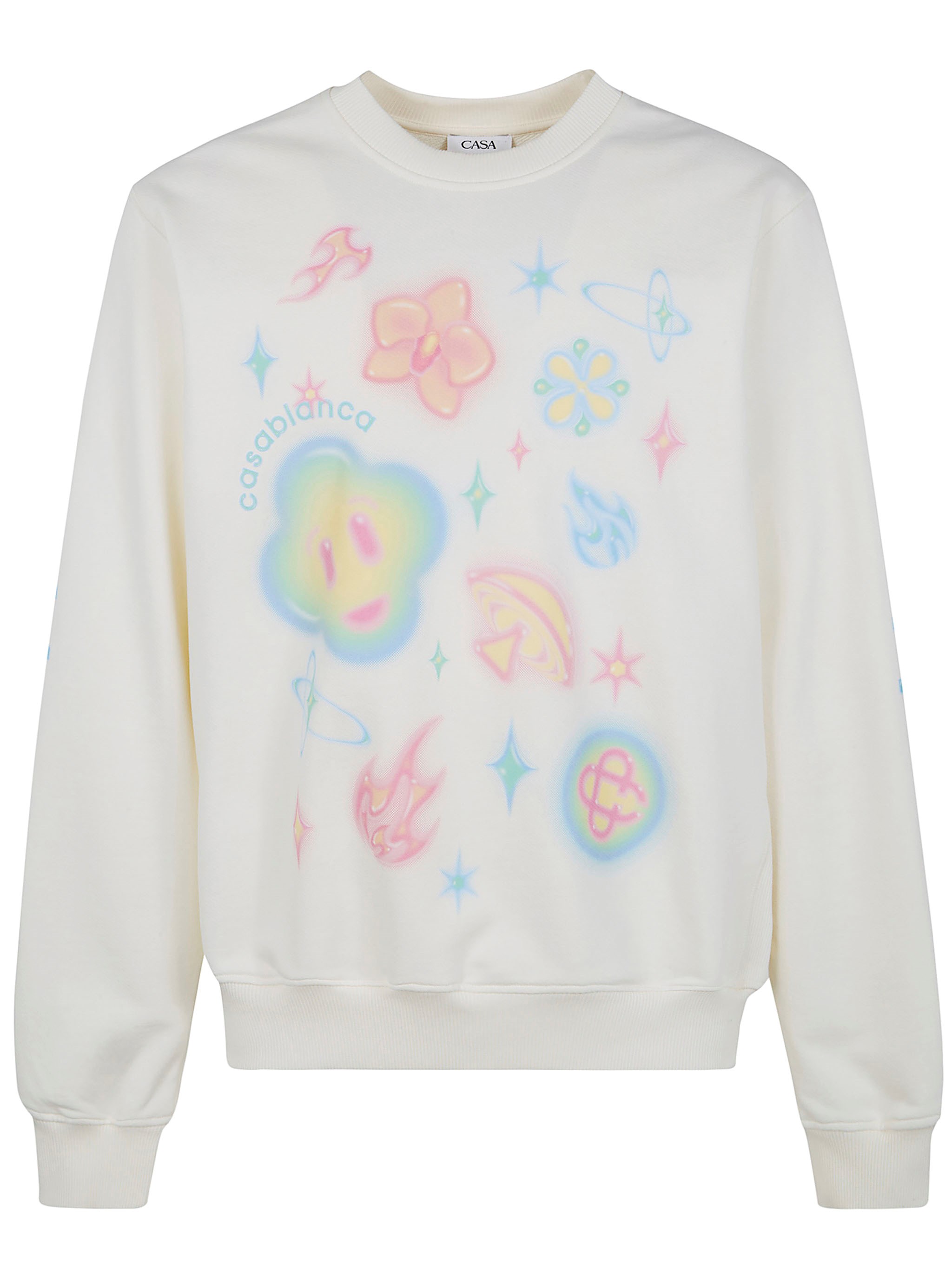 CASABLANCA 'Airbrush Icons' Sweatshirt　カサブランカ エアブラシ アイコン スウェットシャツ CASABLANCA