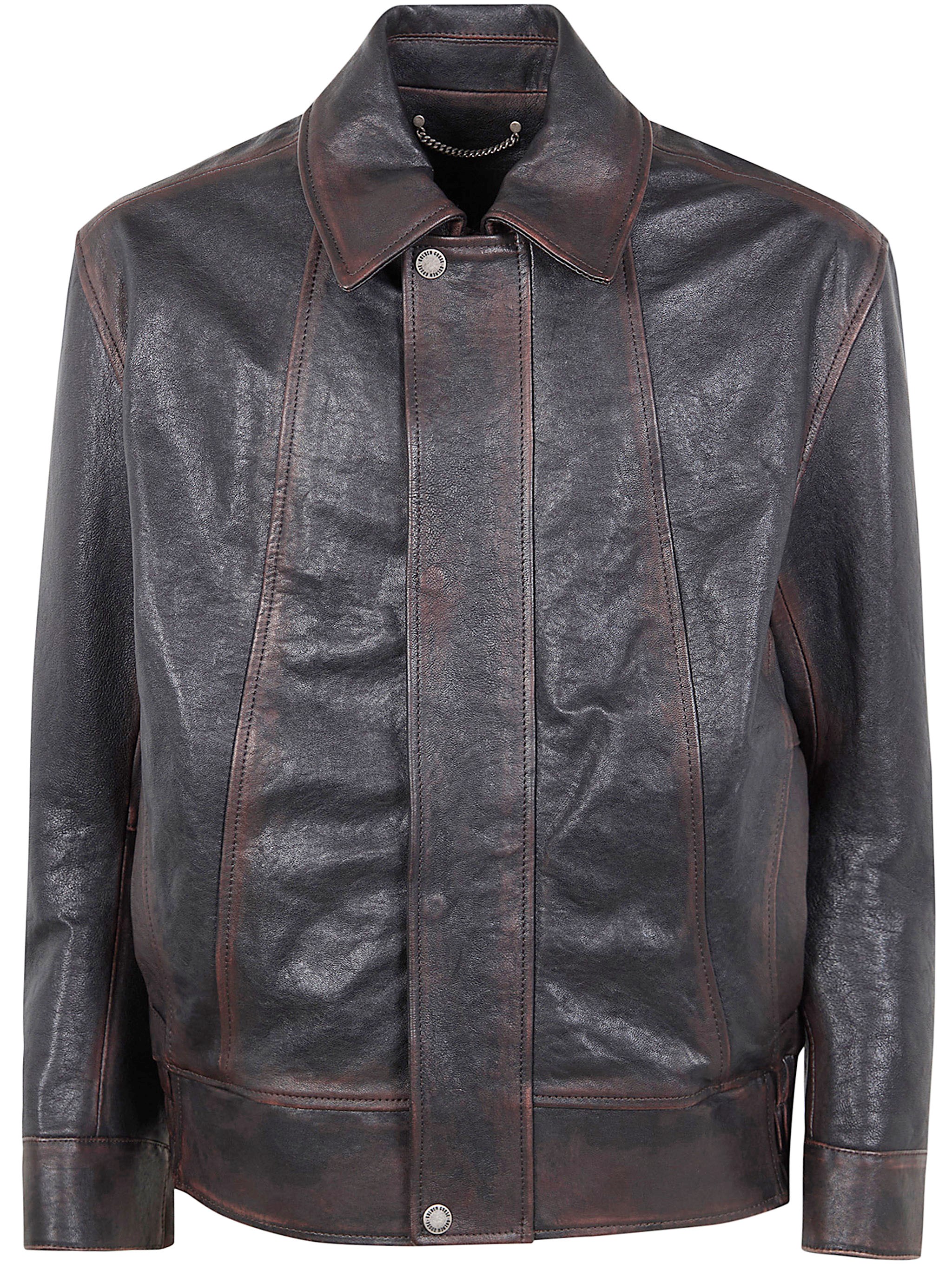 Golden Goose "Journey M's" Bomber Jacket Prince Nappa Leather