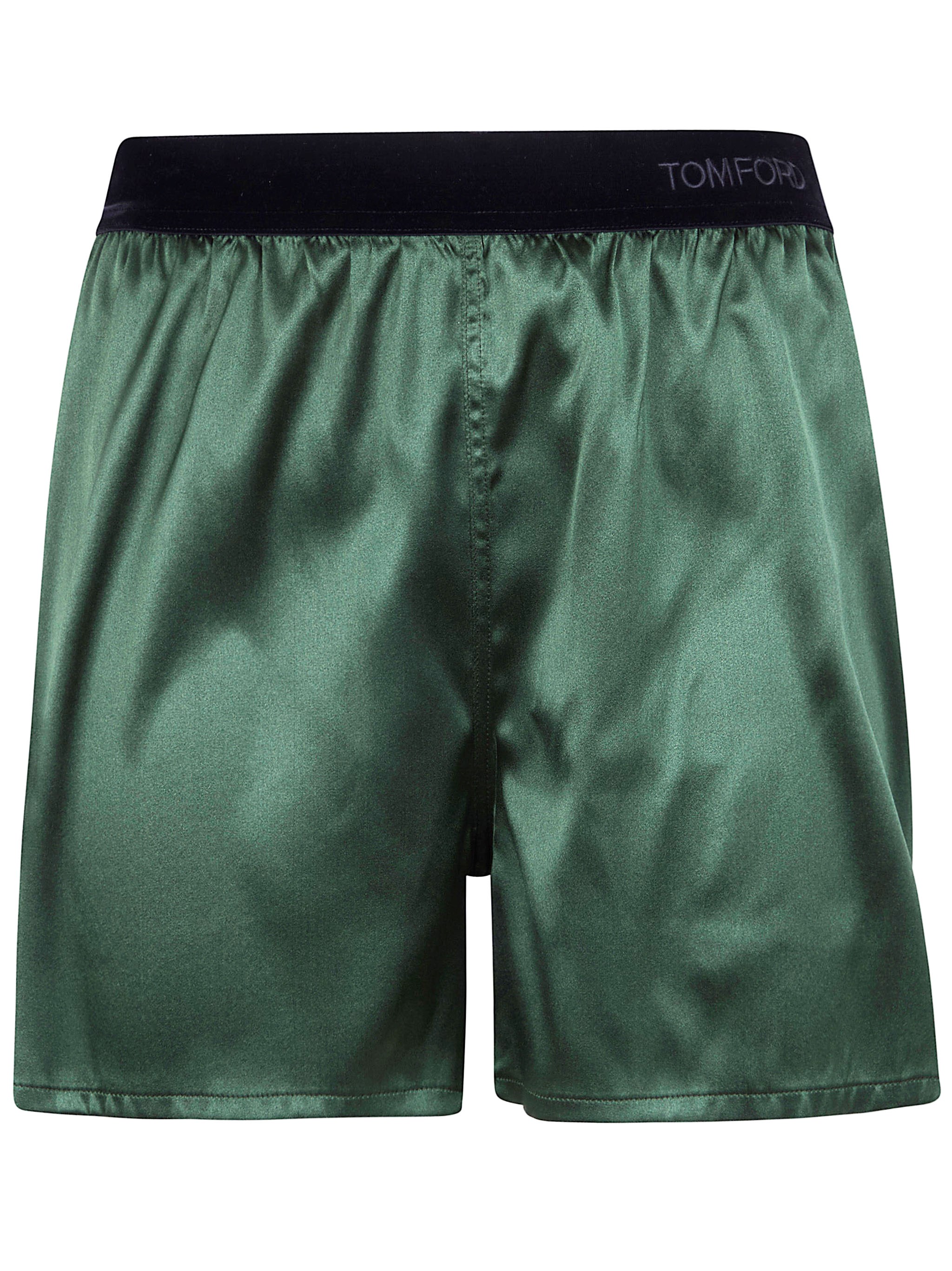 TOM FORD Stretch Silk Satin Pj Shorts