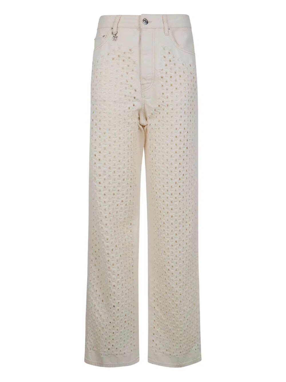 AMIRI Boucle Denim Straight Jeans