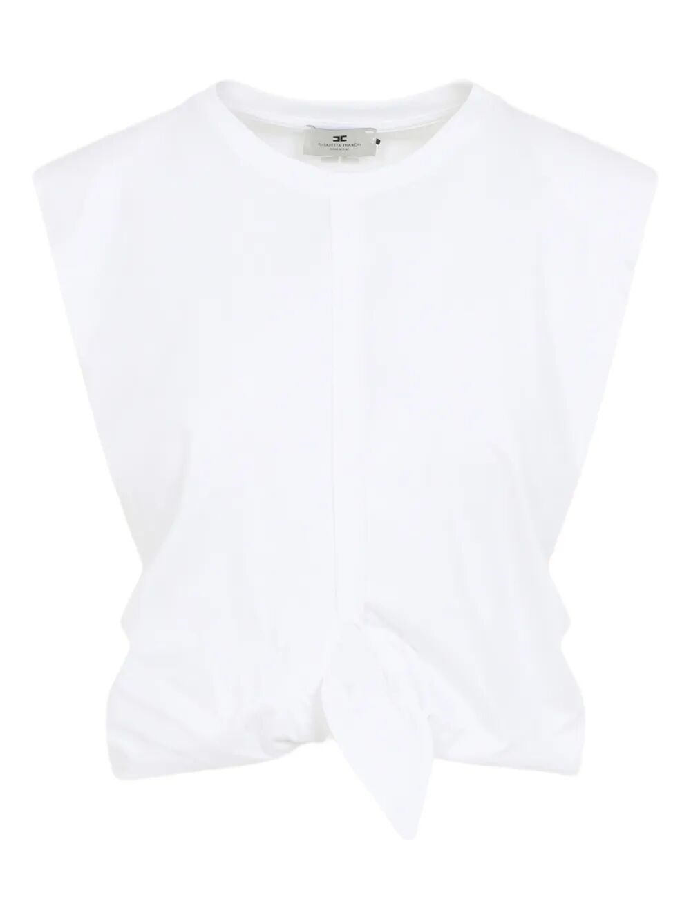 ELISABETTA FRANCHI Cropped T-Shirt