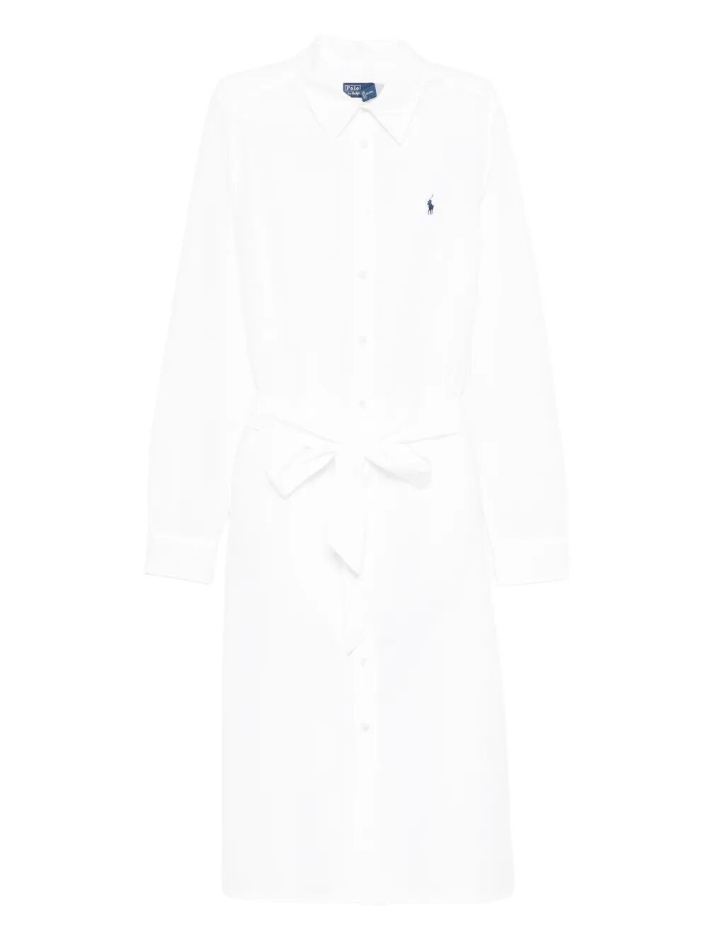 POLO RALPH LAUREN Long Sleeves Shirt Midi Dress