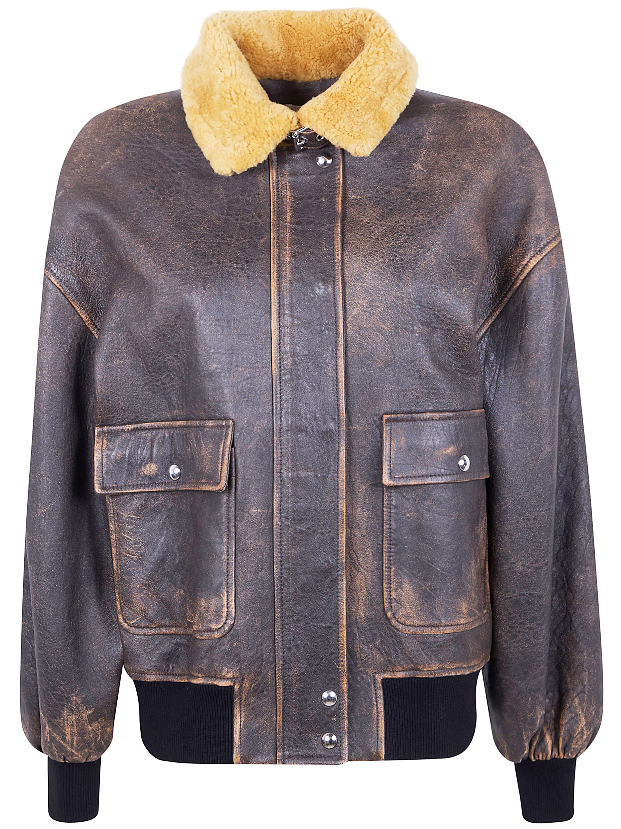 KHAITE “Sandor” Leather Jacket