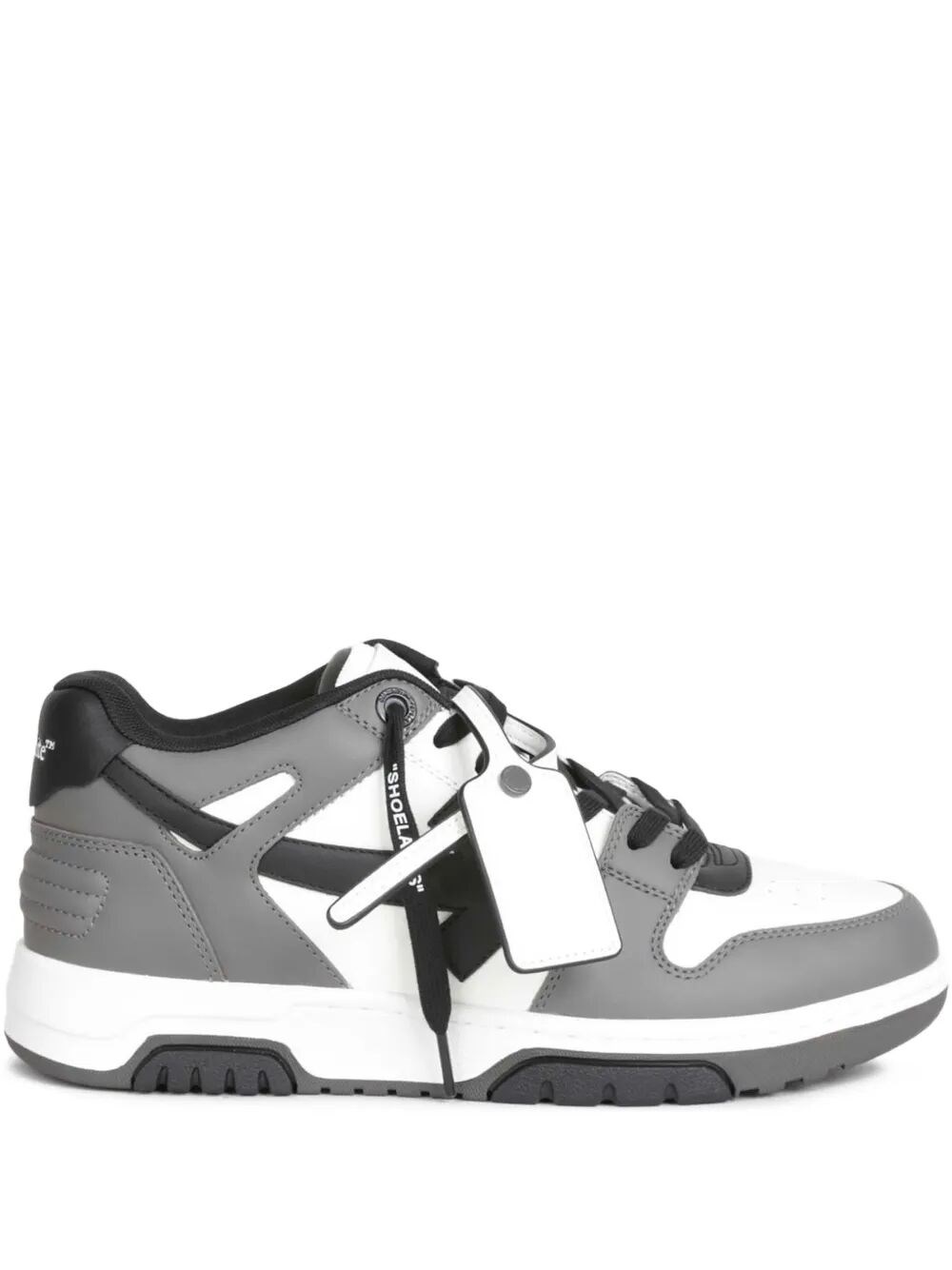 OFF WHITE M-Out Of Office Calf Leather Sneakers