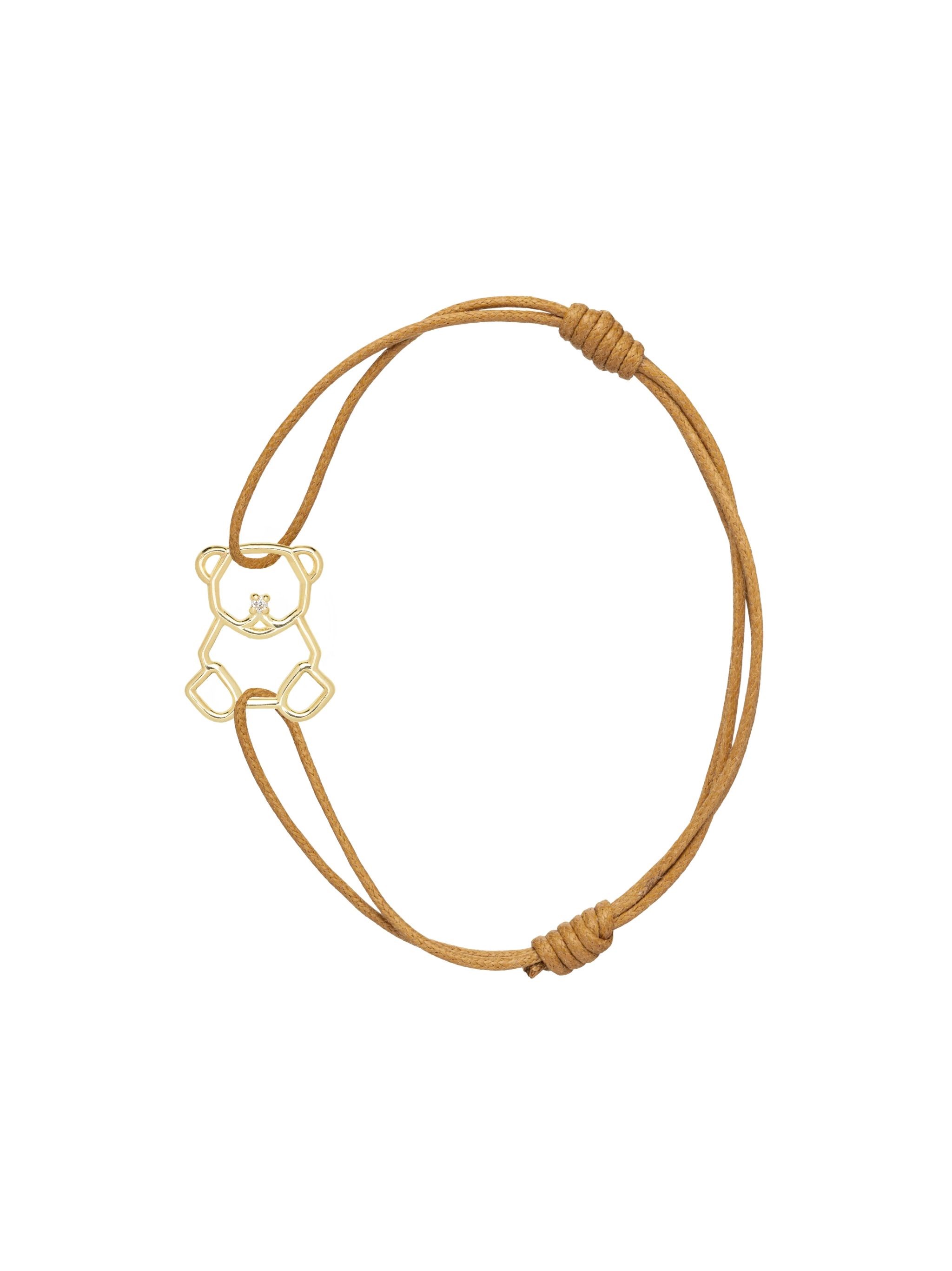 ALIITA "Osito Brillante" Cord Bracelet