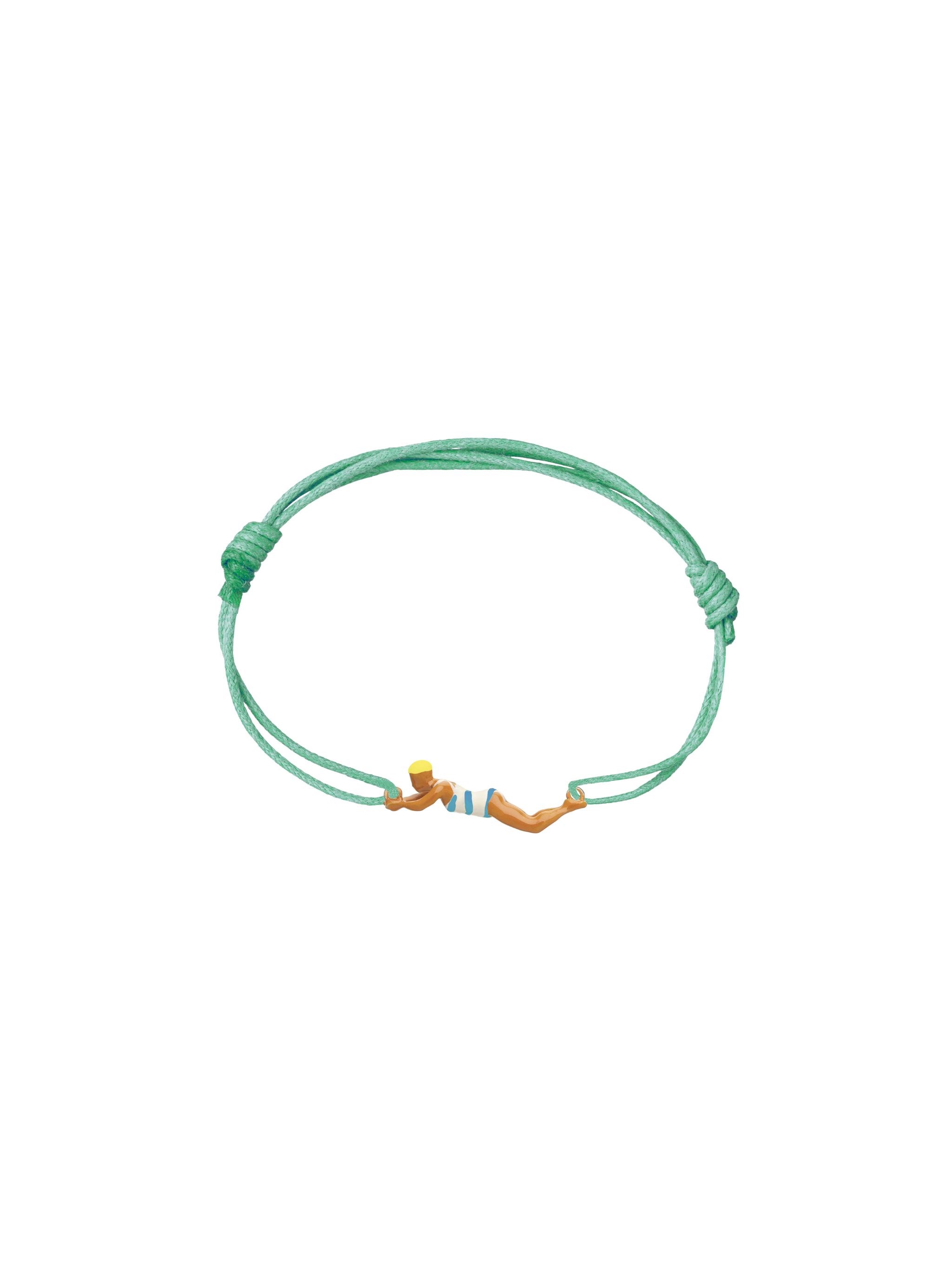 ALIITA "Nadadora Completo Rayada" Cord Bracelet