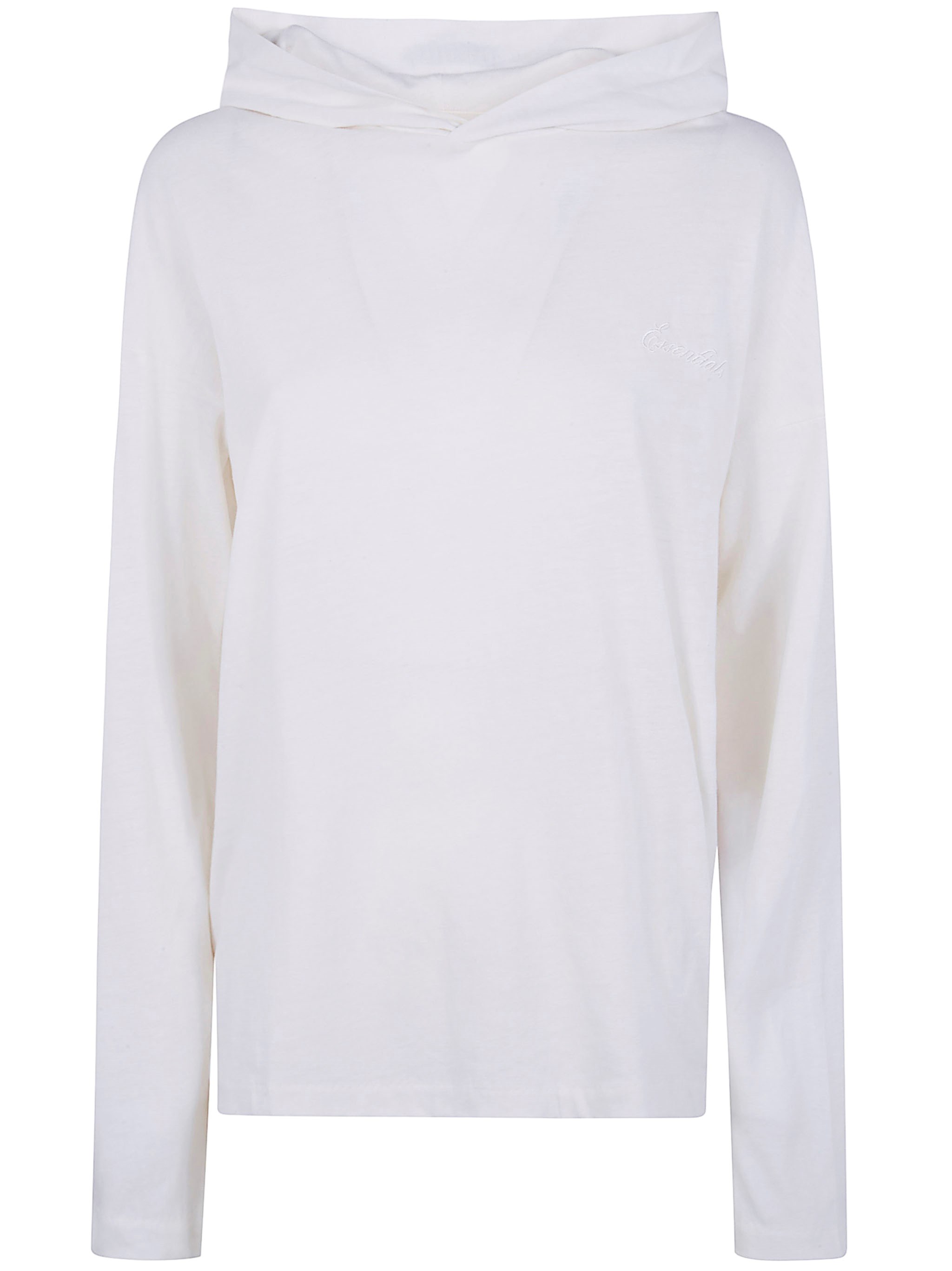 FEAR OF GOD ESSENTIALS "Womens Classic Fit" Hooded Long Sleeve