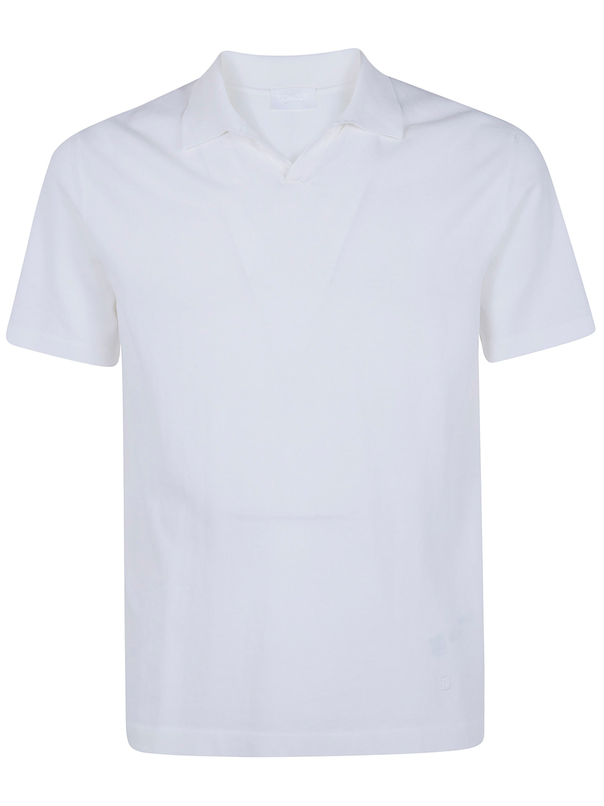 DONDUP Crepe Cotton F.14 Regular Fit Polo Shirt
