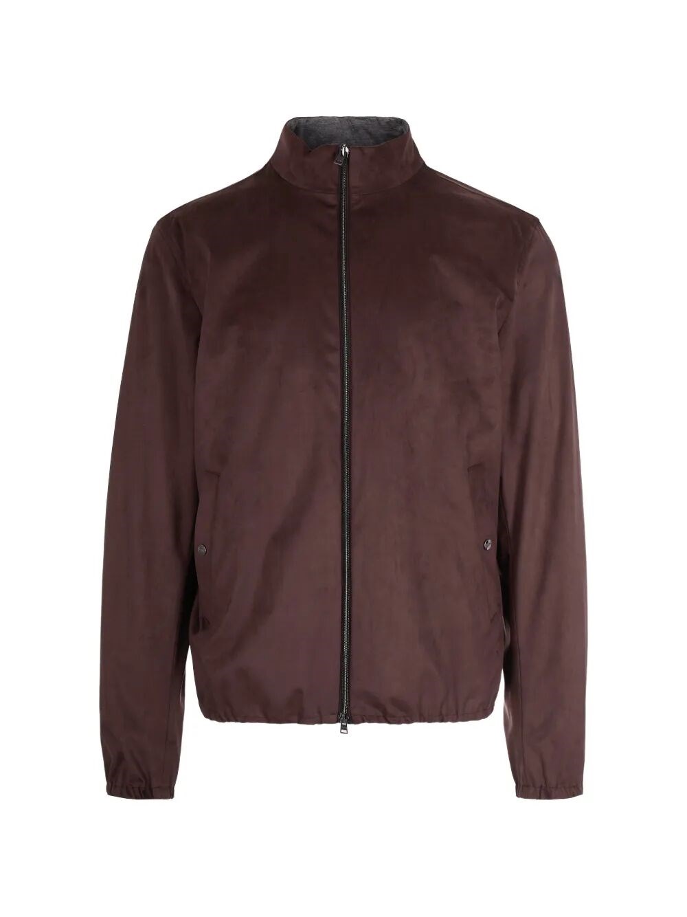 Herno Bomber Jacket In Brown