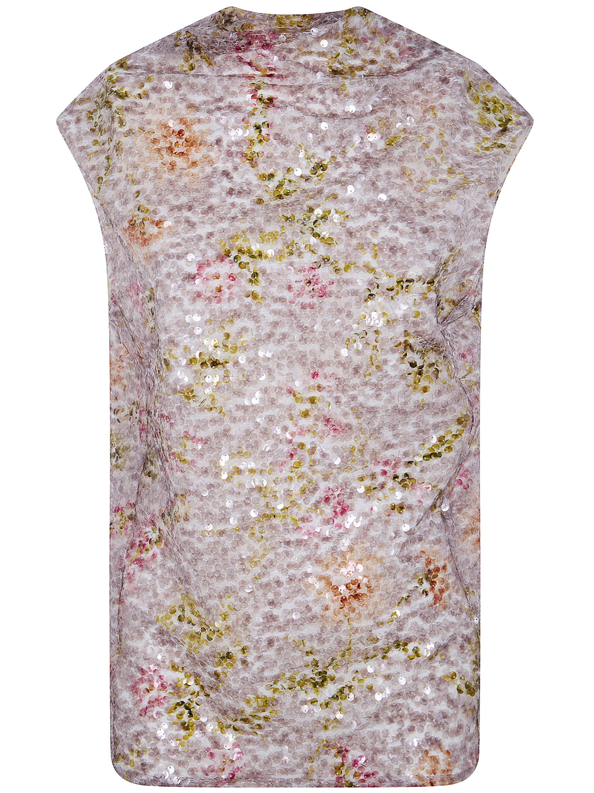 ALBERTA FERRETTI Printed Sequins Shirt
