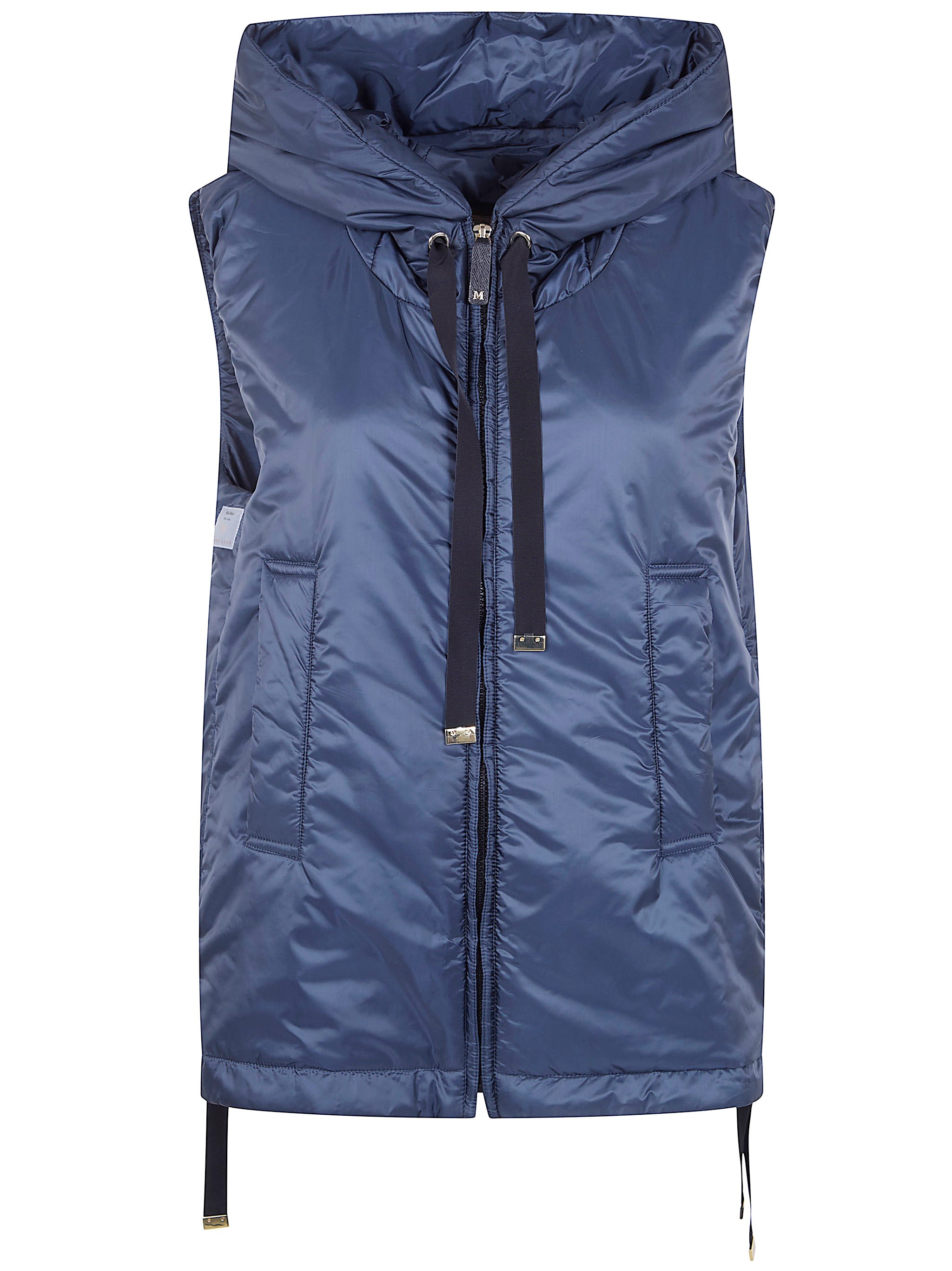 MAX MARA THE CUBE "Greengo" Sleeveless Classic Carry Over Gilet