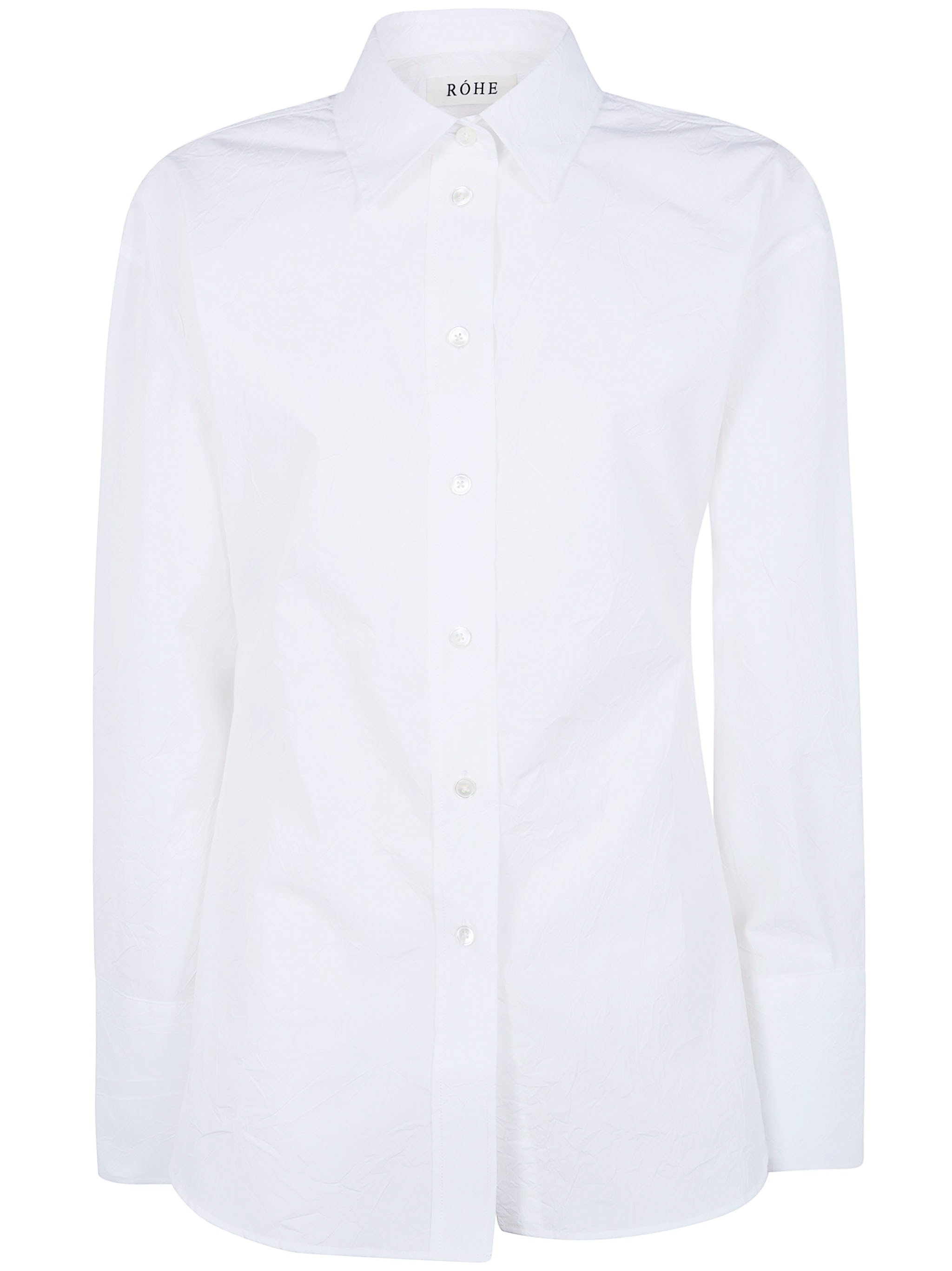 ROHE Shaped Crushed Poplin Shirt