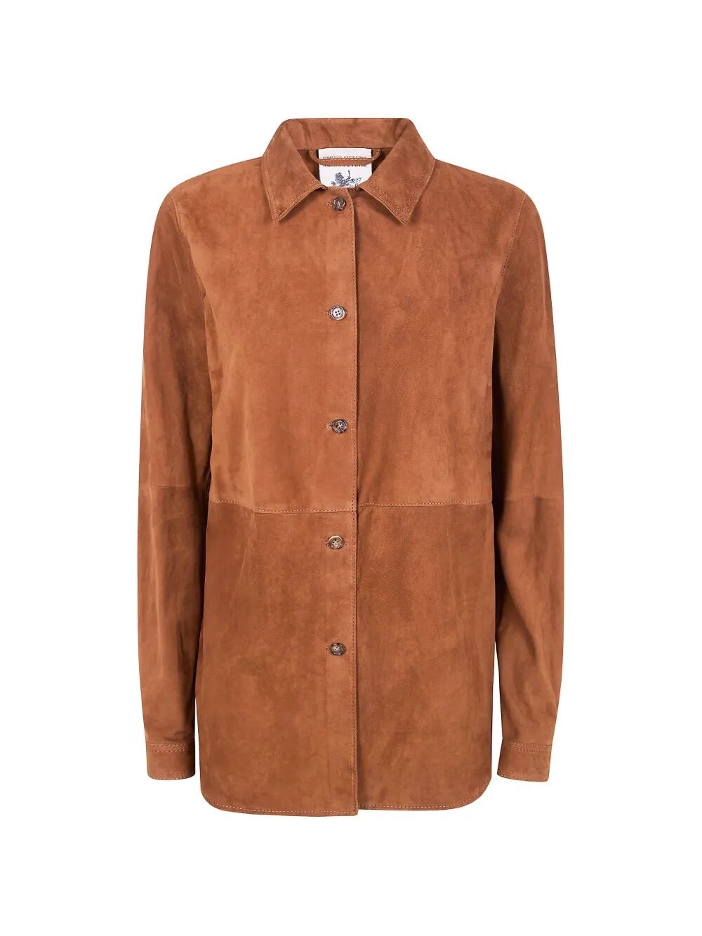 SEMICOUTURE Suede Shirt