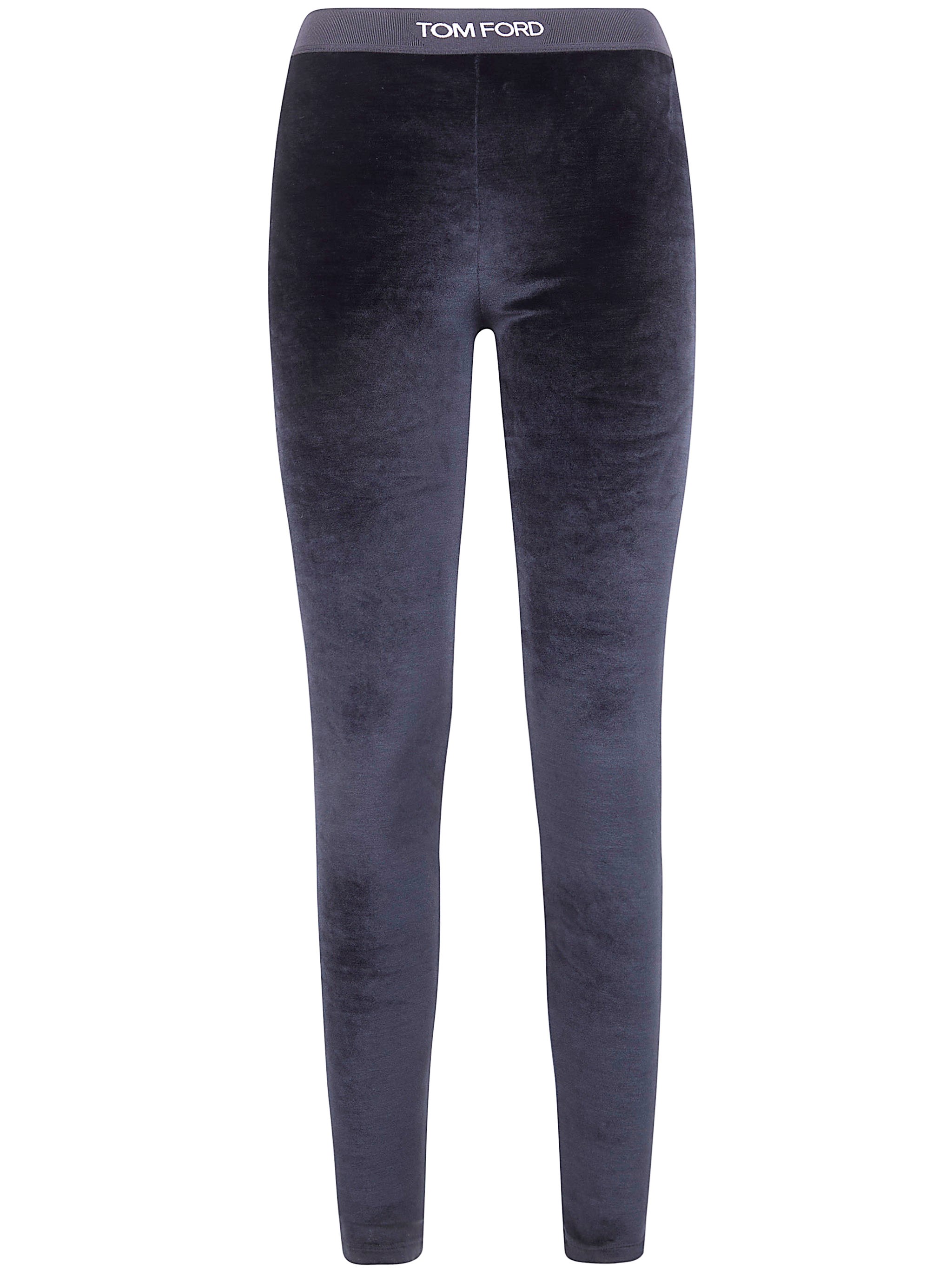 TOM FORD TOM FORD Stretch Lustrous Velour Leggings　TOM FORD ストレッチ光沢ベロアレギンス