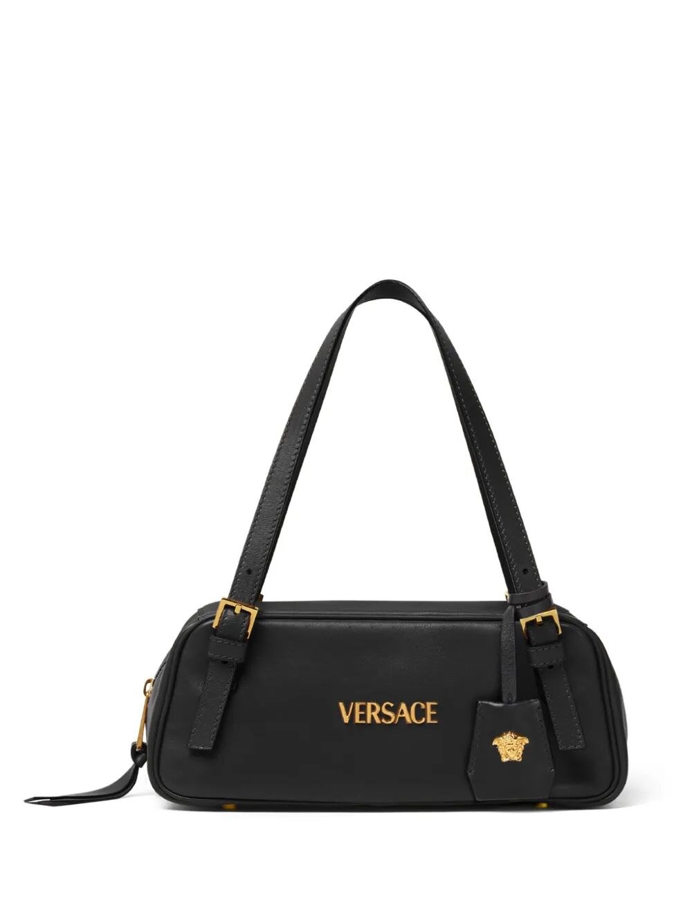 Sac à épaule Versace en cuir d'agneau
