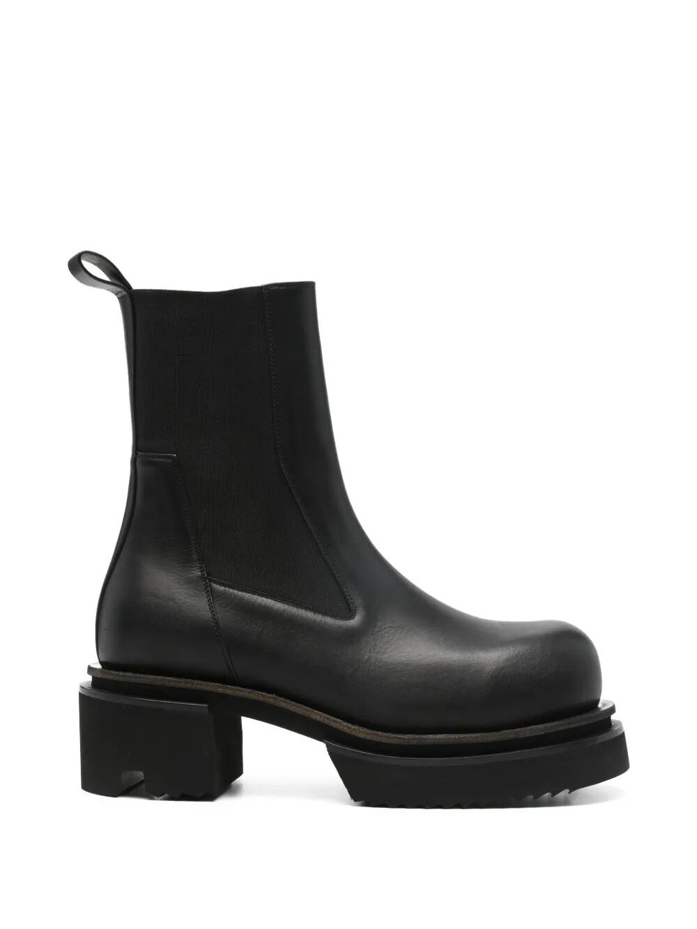 Rick Owens RICK OWENS "Beatle Bogun" Leather Boots　RICK OWENS「ビートルボーガン」レザーブーツ