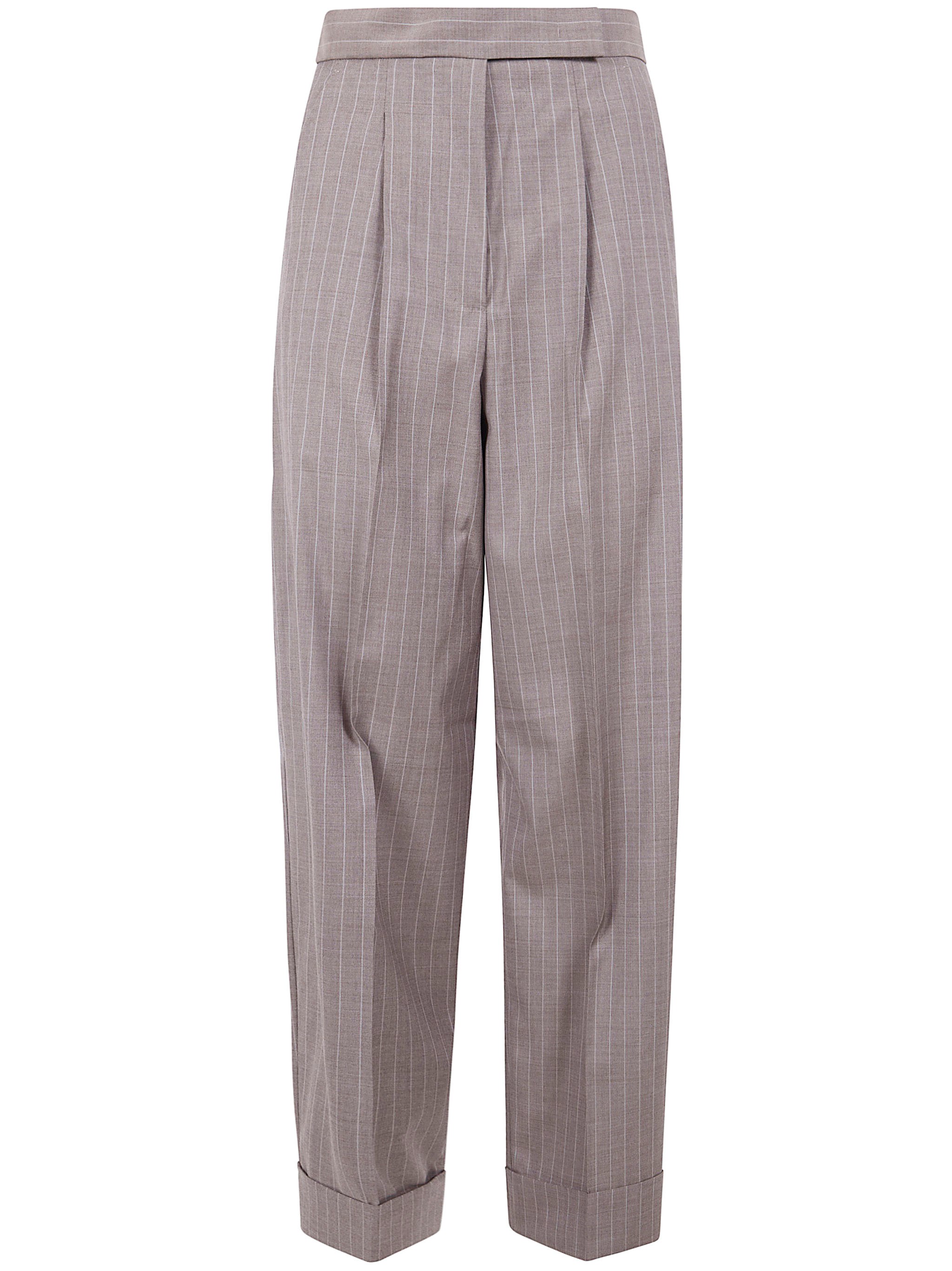MAX MARA "Mxmmanetta" Short Light Wool Trousers　MAX MARA "Mxmmanetta" ショート ライト ウール トラウザーズ MAX