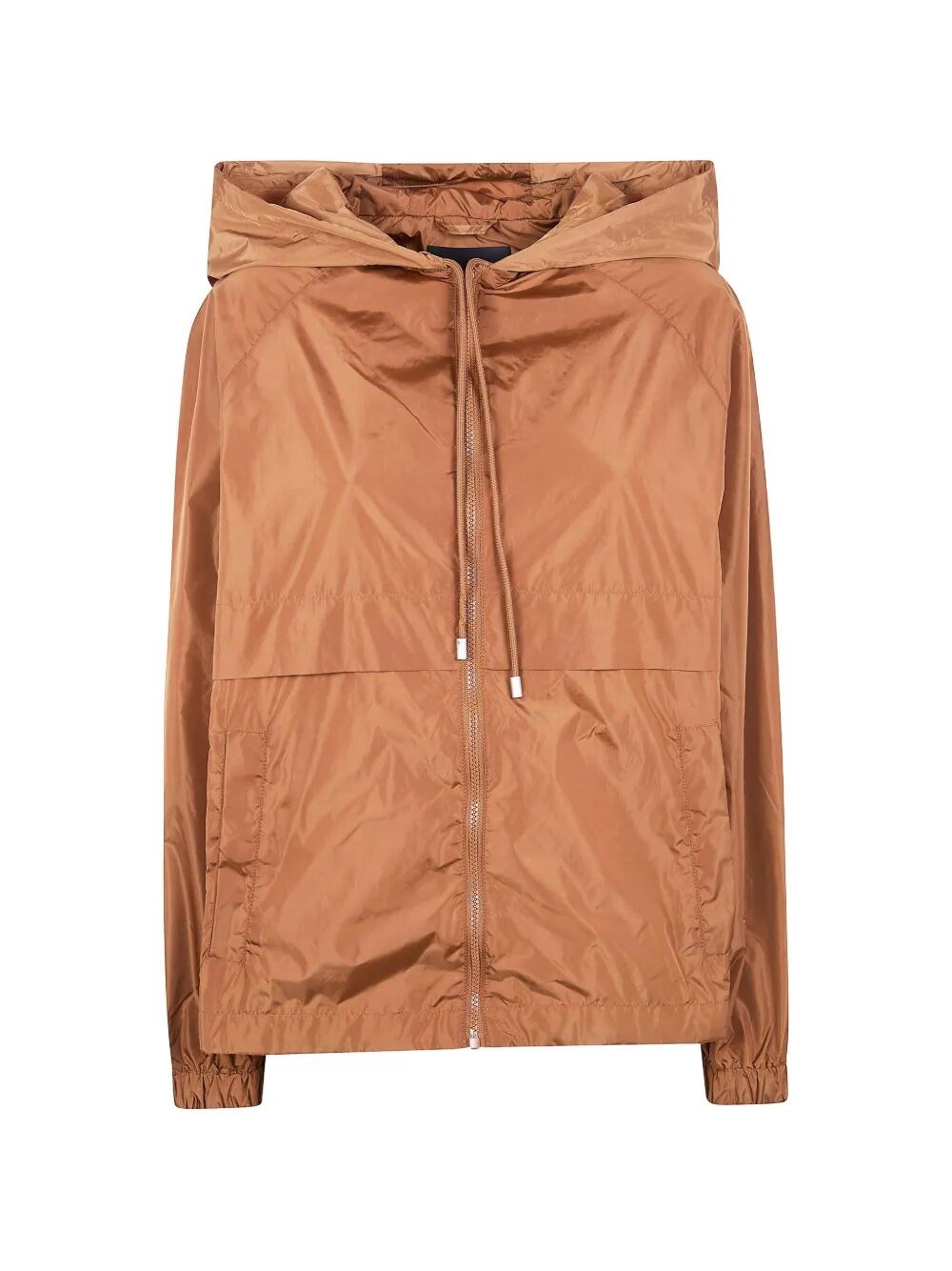 SEMICOUTURE Nylon K-Way Hooded Jacket