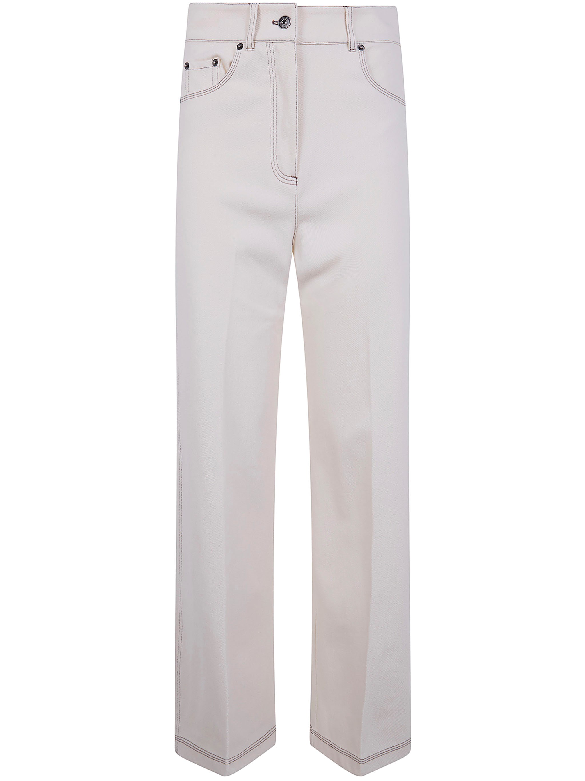 MAX MARA PURE "Mxpribes" Denim Jersey Trousers　MAX MARA PURE "Mxpribes" デニム ジャージ パンツ MAX