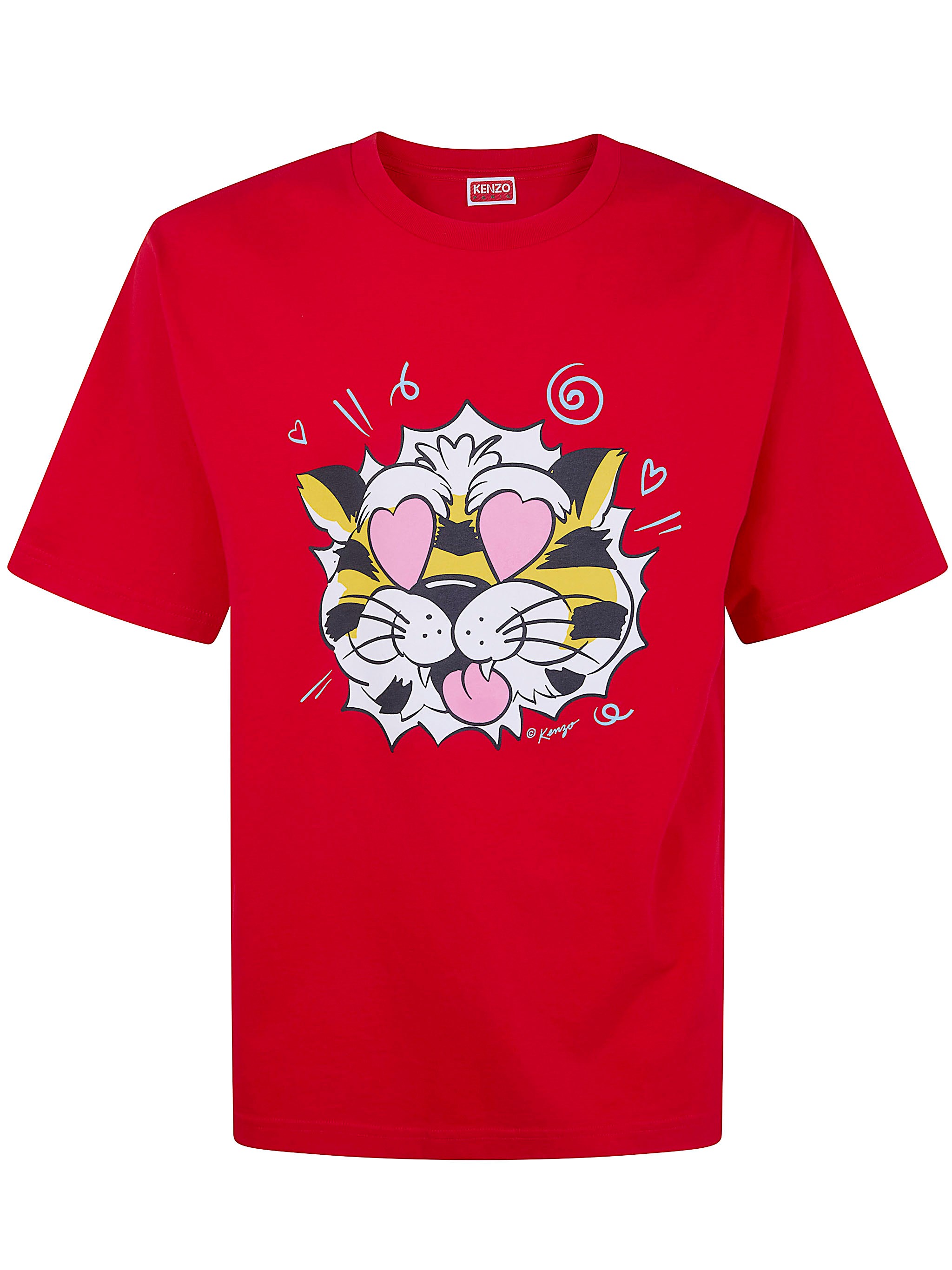 KENZO Kenzo Wild Tiger オーバーサイズ Tシャツ