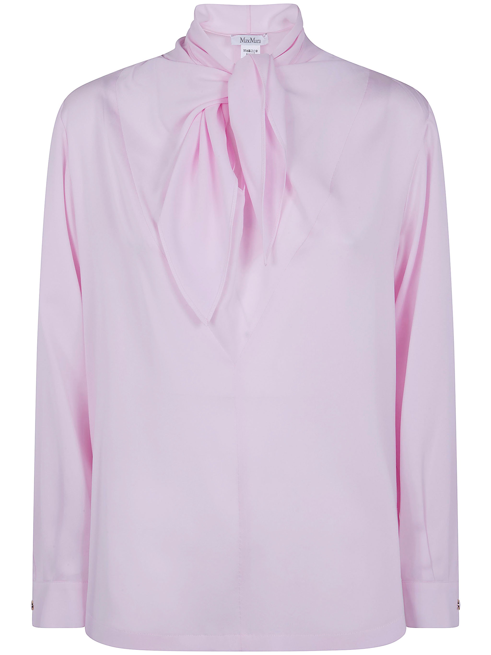 MAX MARA "Mxmbadia" Classic Silk Shirt