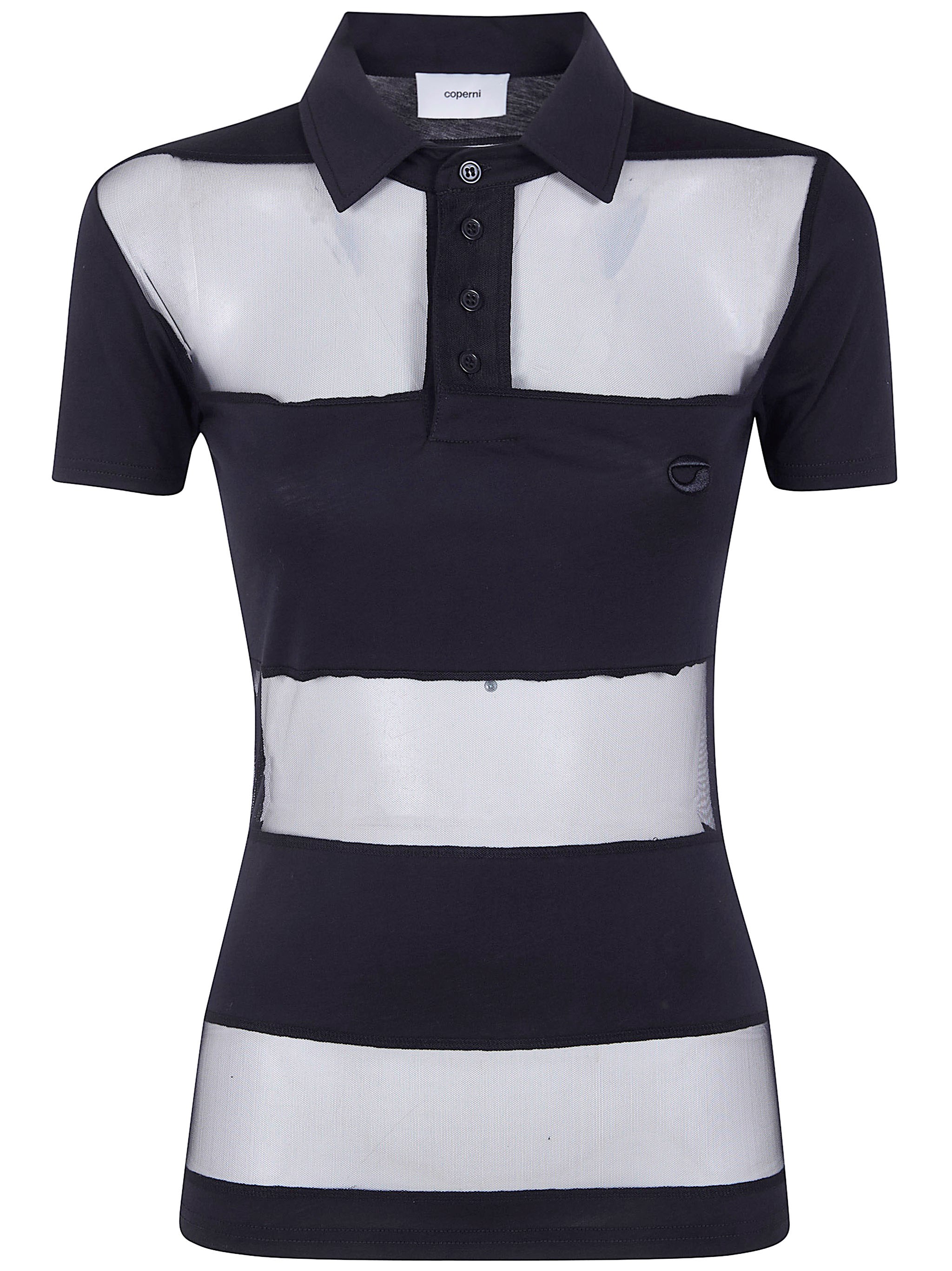 COPERNI "Striped Sheer" Polo Top　COPERNI「ストライプ シアー」ポロトップ COPERNI