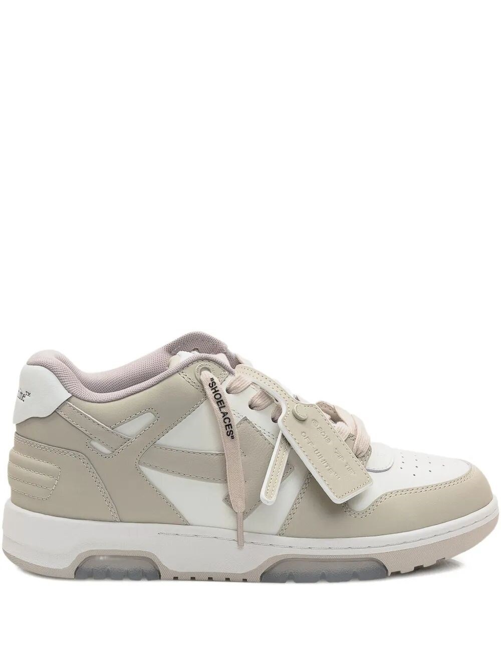 Off-White "M-Out Of Office" Calf Leather Sneakers
