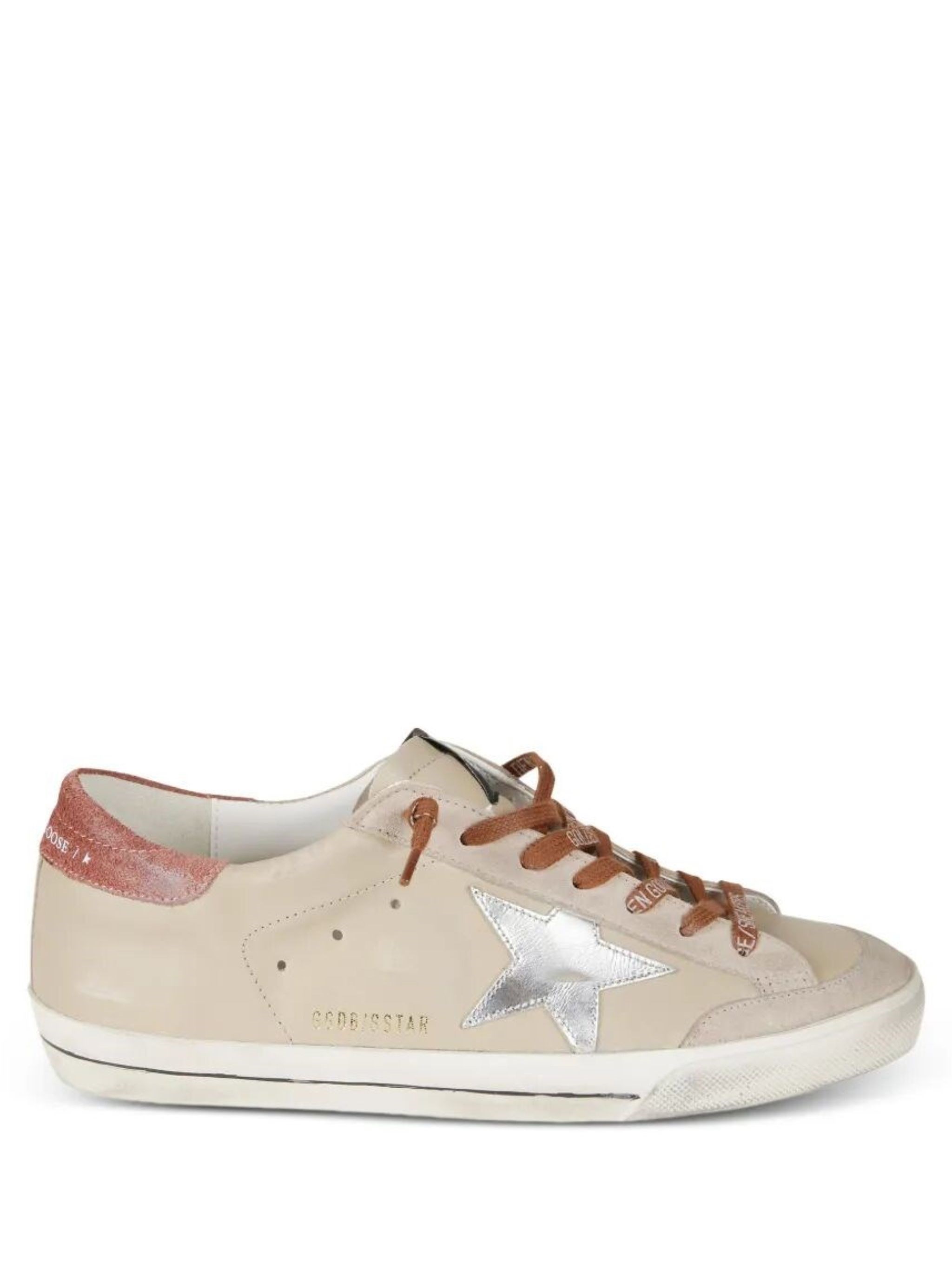 GOLDEN GOOSE ‘Super Star’ Leather Upper And Tongue Suede Penstar Lamin