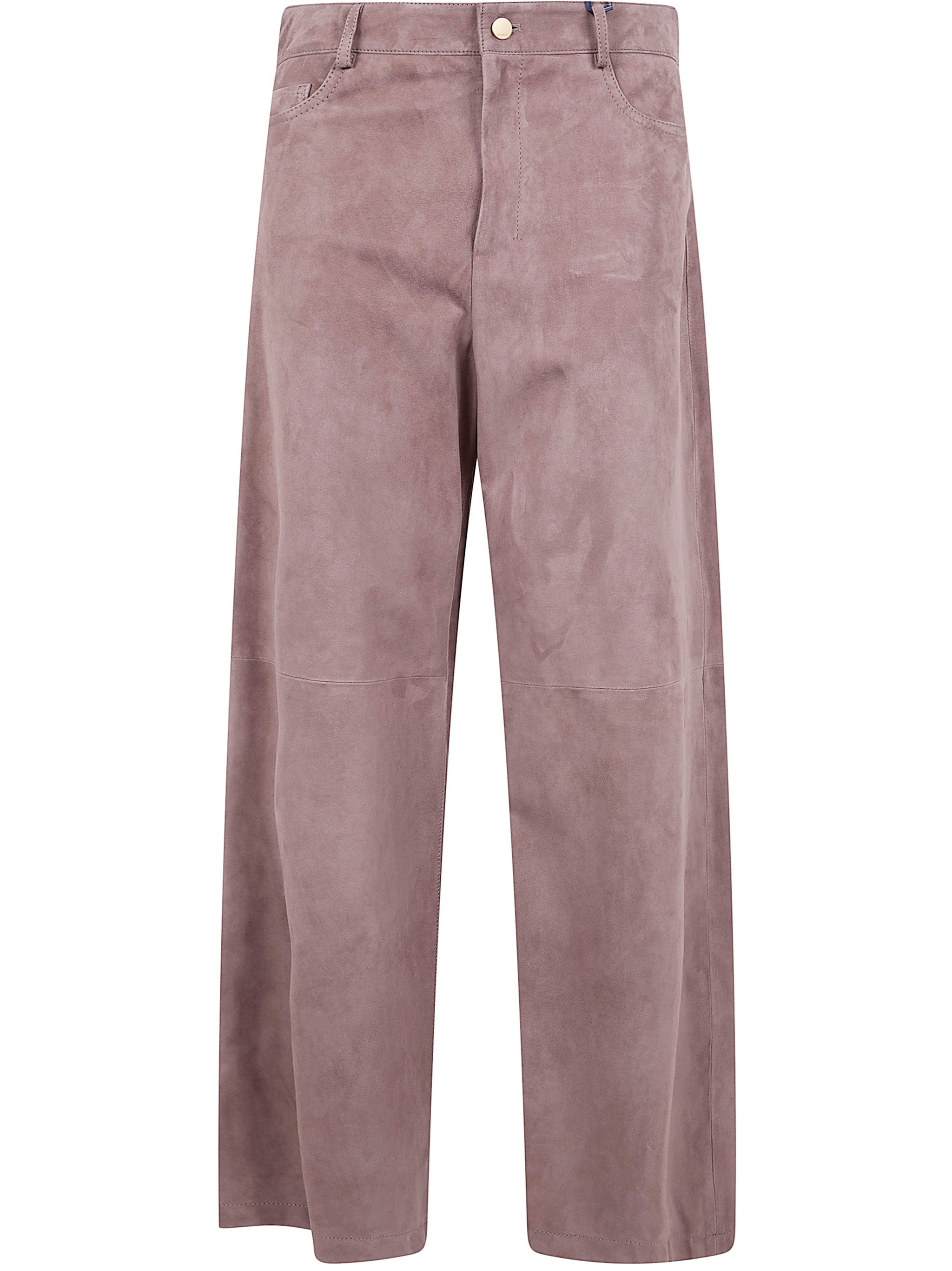 S Max Mara MAX MARA S "Smmfulmine" Suede Trousers　MAX MARA S "Smmfulmine" スエード トラウザーズ