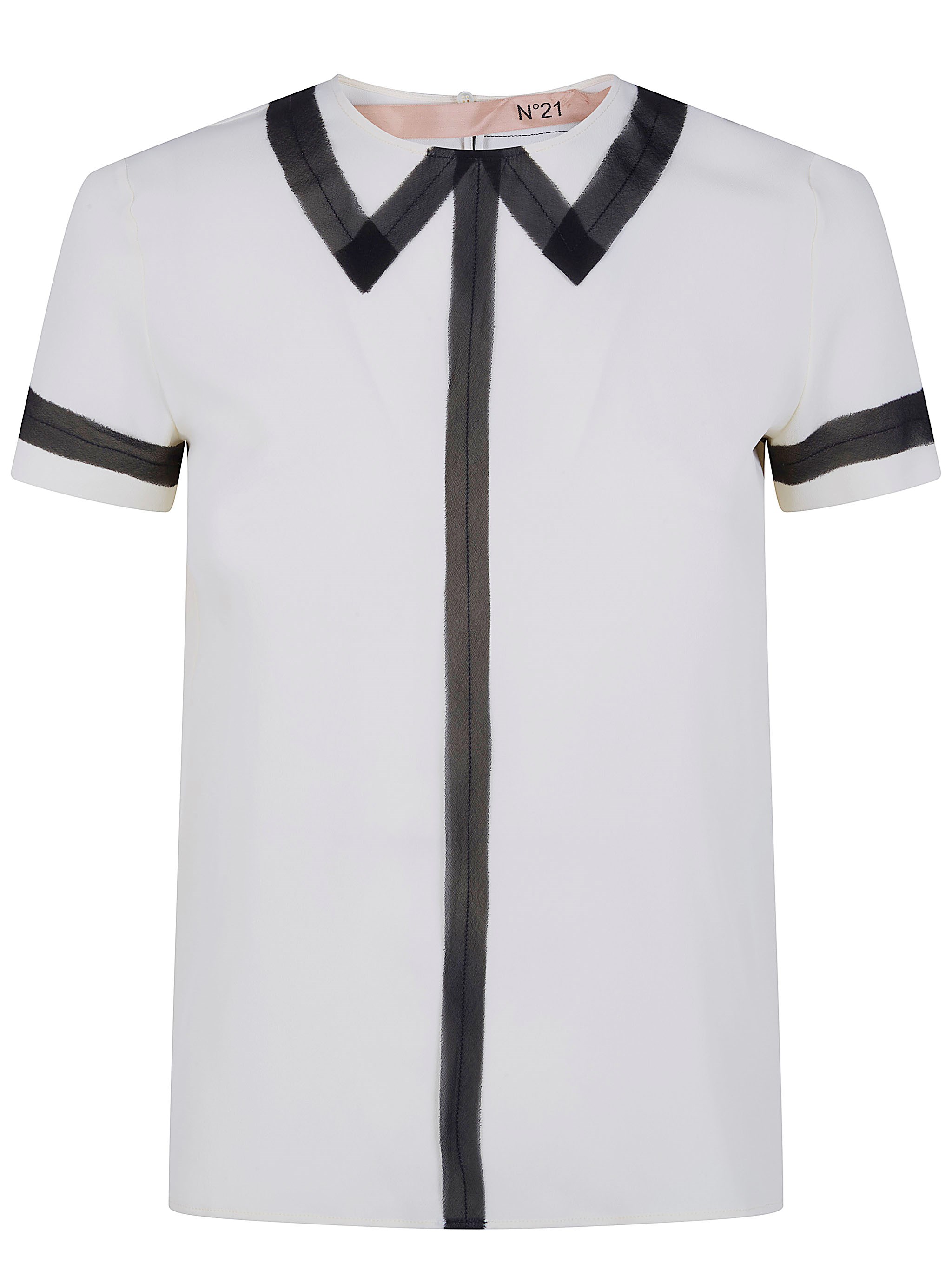 N°21 Canvas Blouse In White