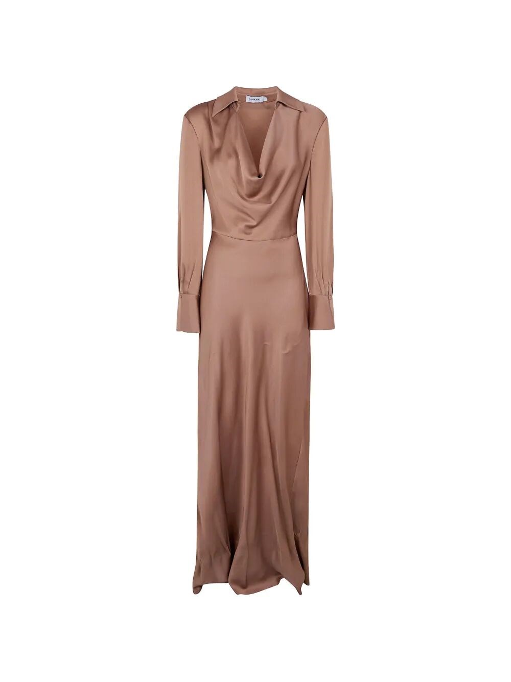 SIMKHAI "Adelle" Long Sleeves Gown