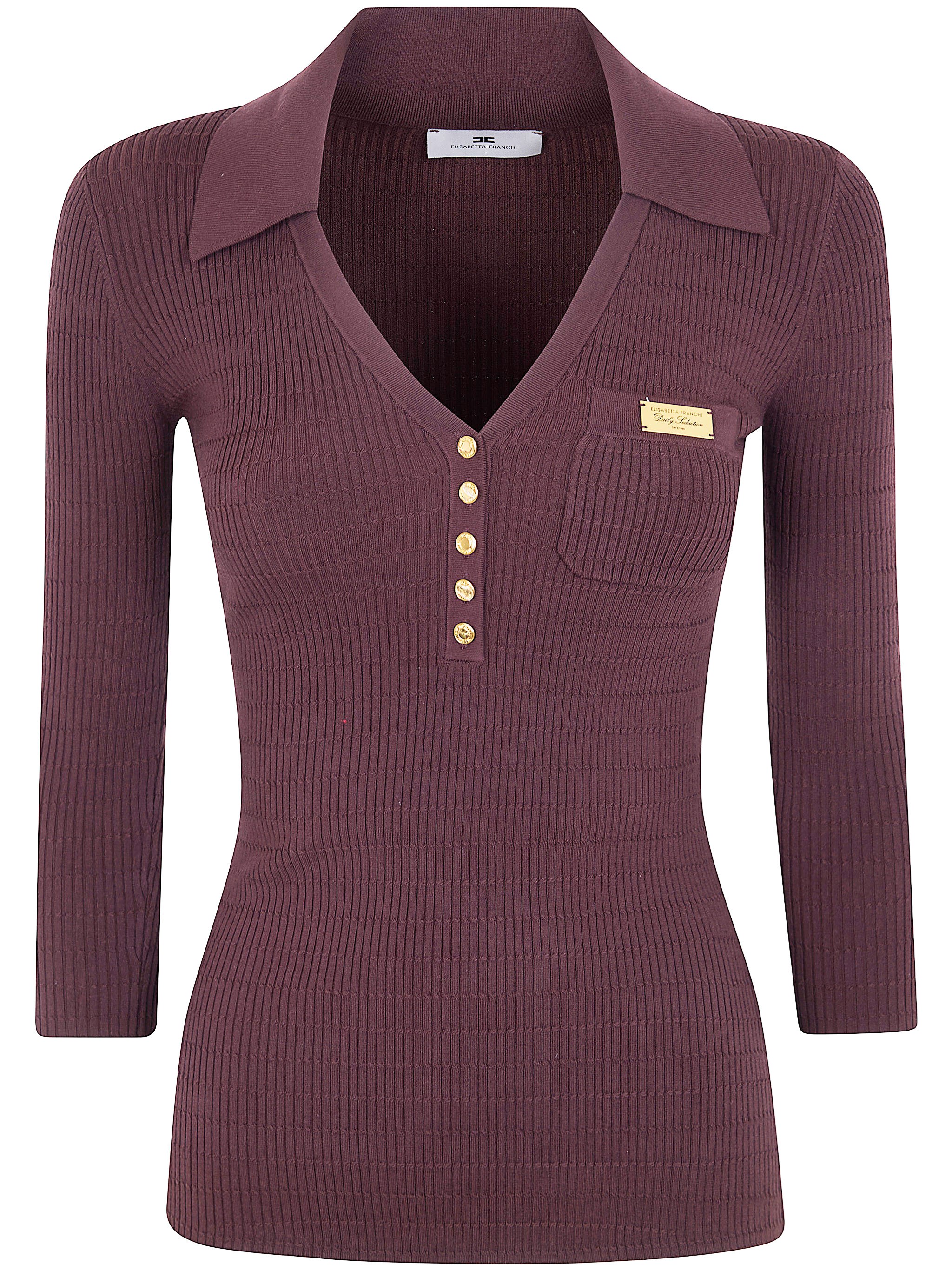 ELISABETTA FRANCHI Serafino Neck Sweater