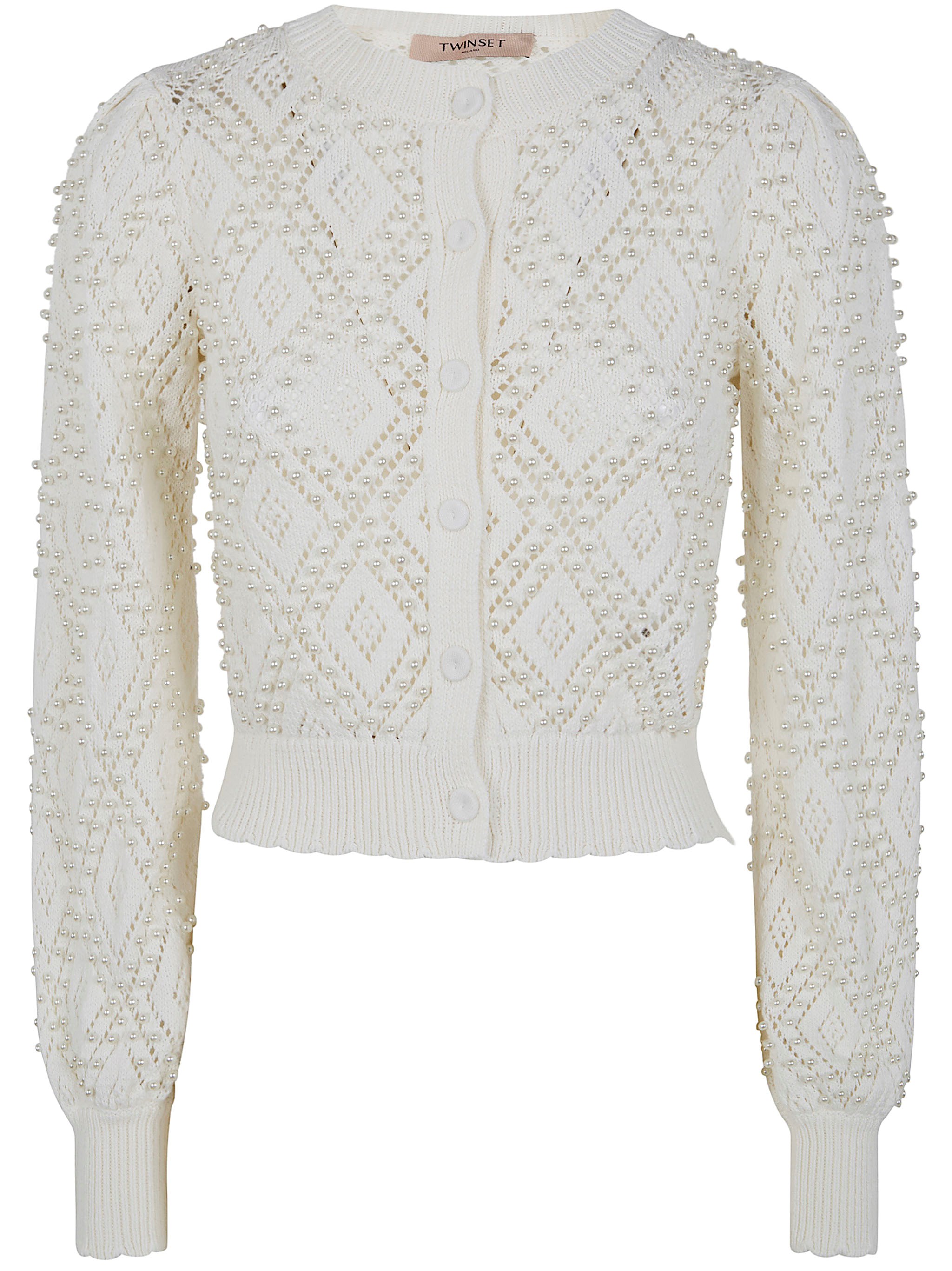 TWINSET Round Neck Cardigan