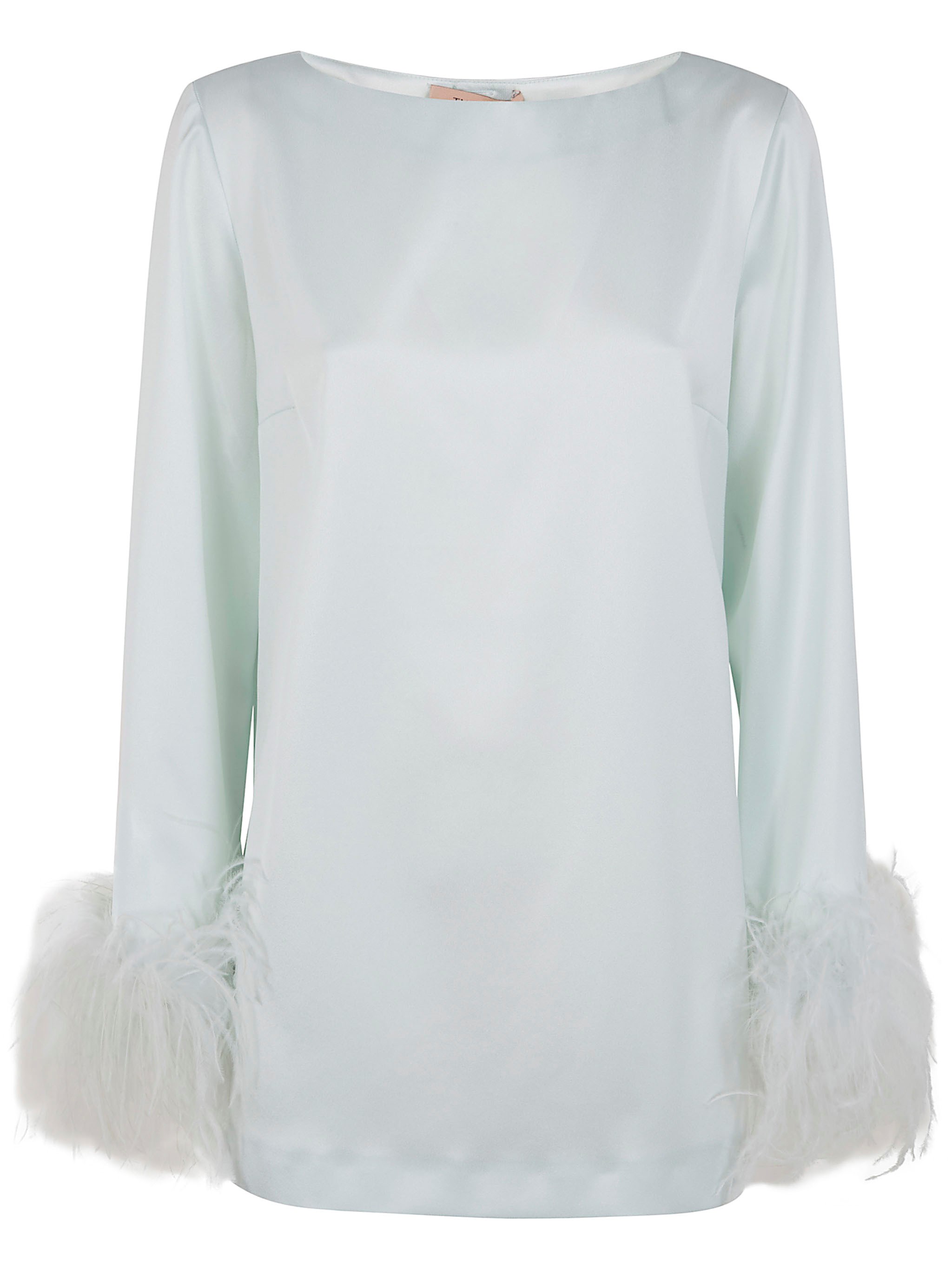 TWINSET Boat Neck Long Sleeves Blouse