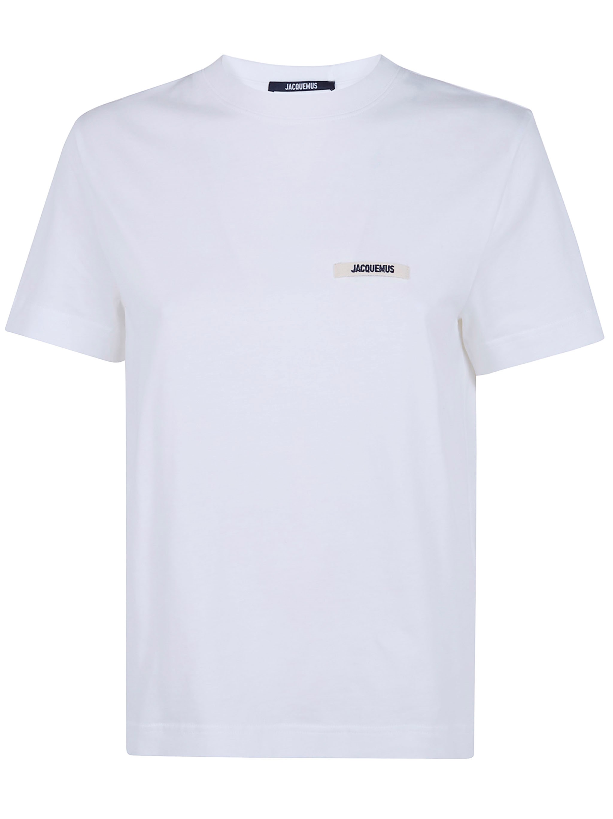 JACQUEMUS "Le Tshirt Gros Grain" Short Sleeves T-Shirt