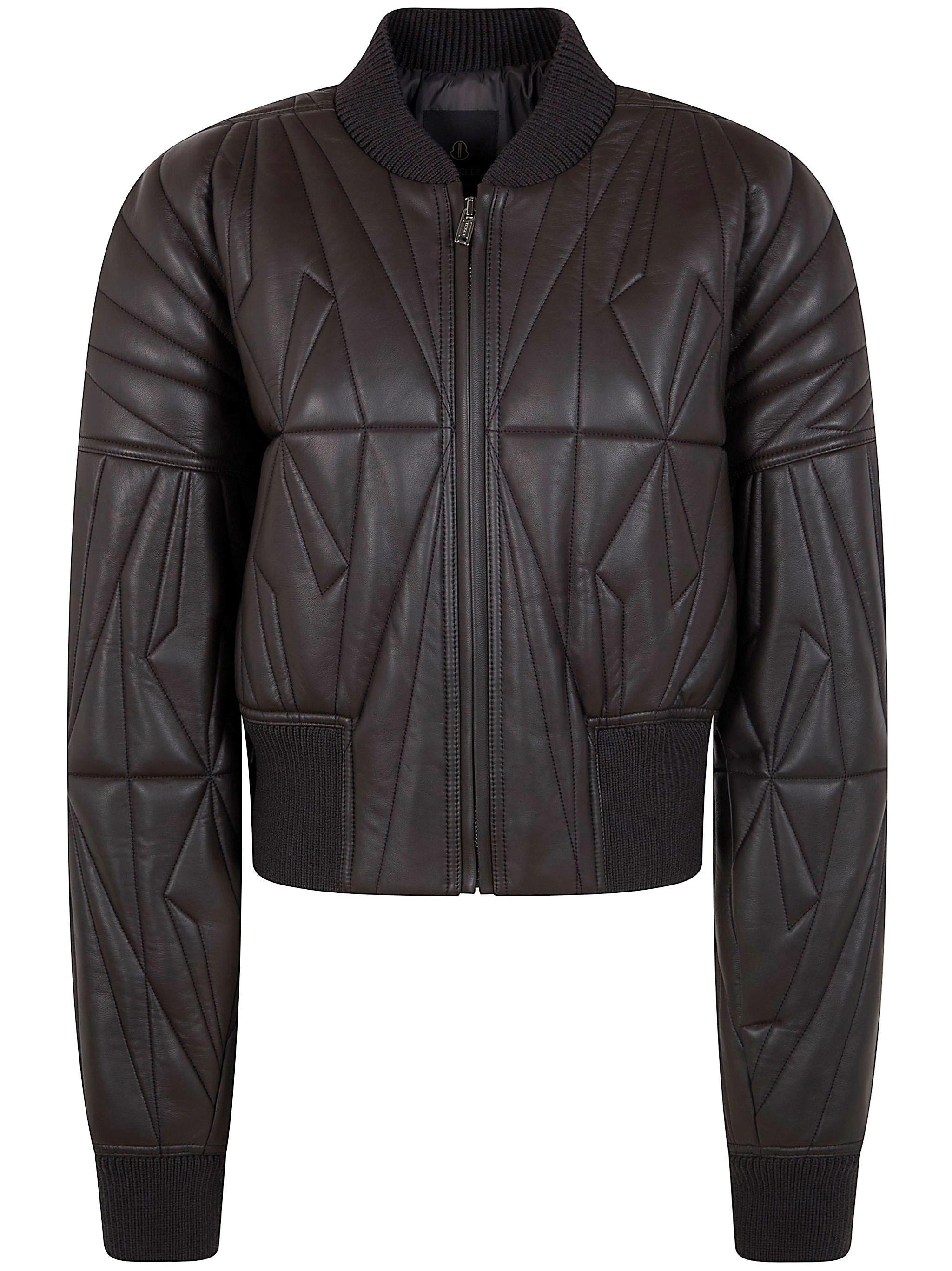 RICK OWENS MONCLER "Geocamo " Cropped Jacket