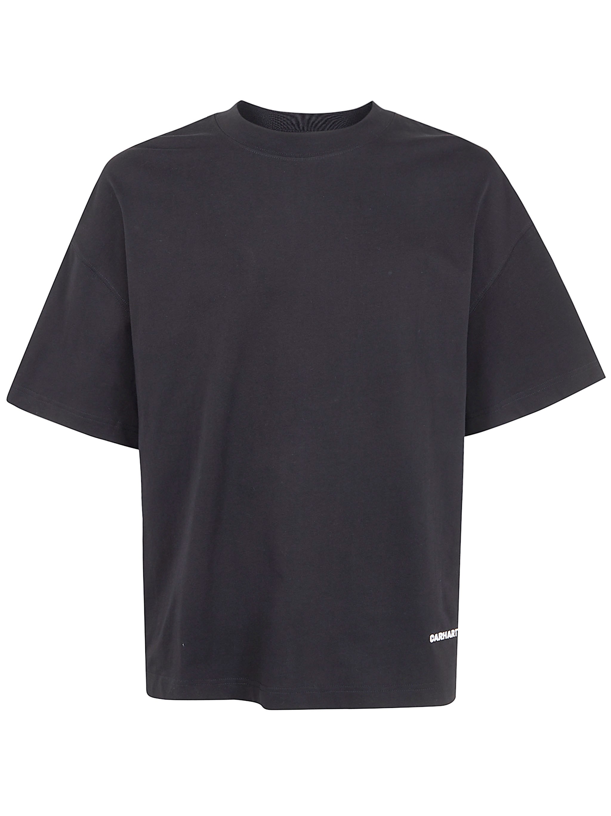 Wip Short Sleeves "Script" Organic Cotton T-Shirt