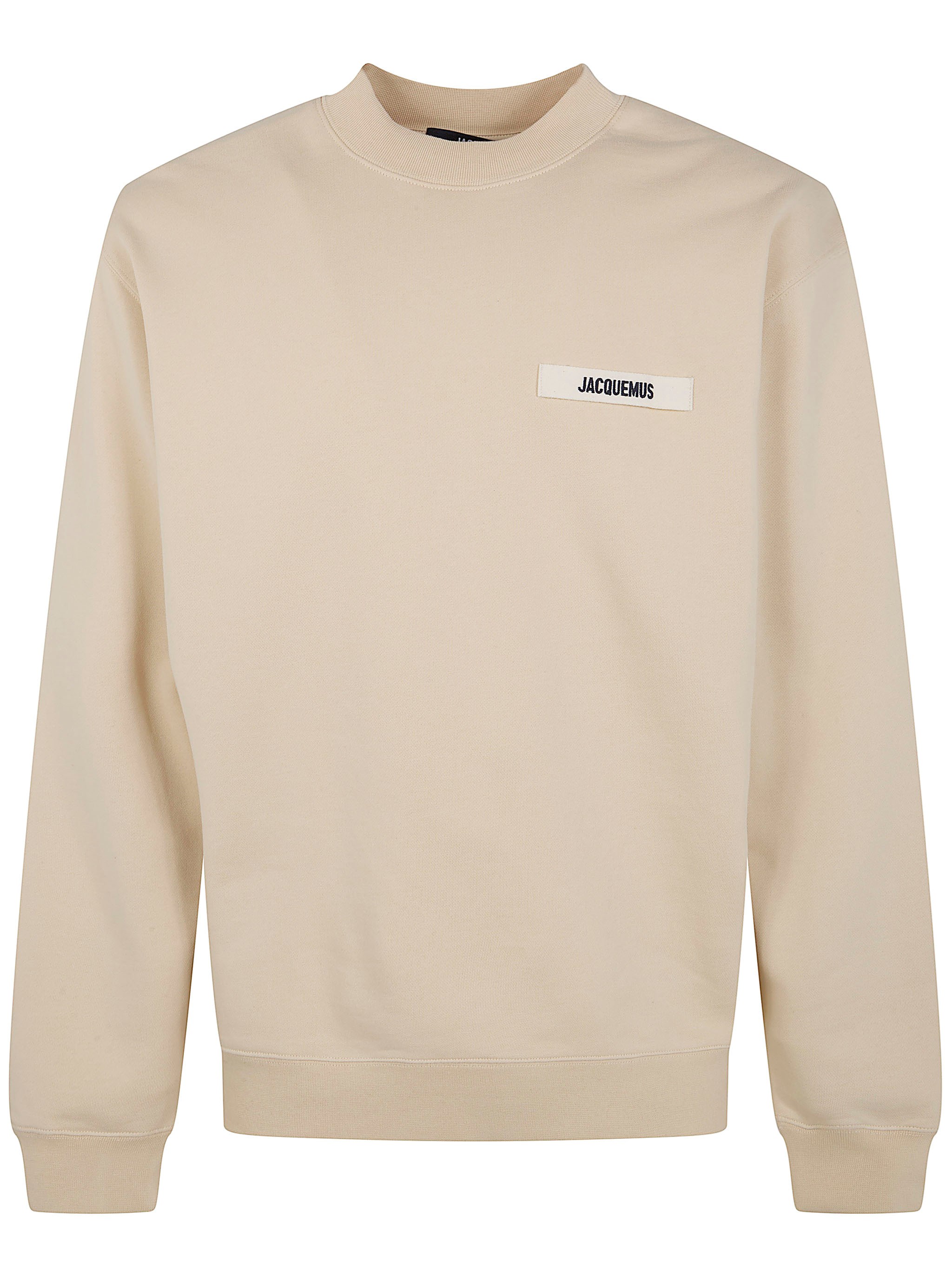 JACQUEMUS "Le Sweatshirt Gros Grain" Round Neck Sweatshirt