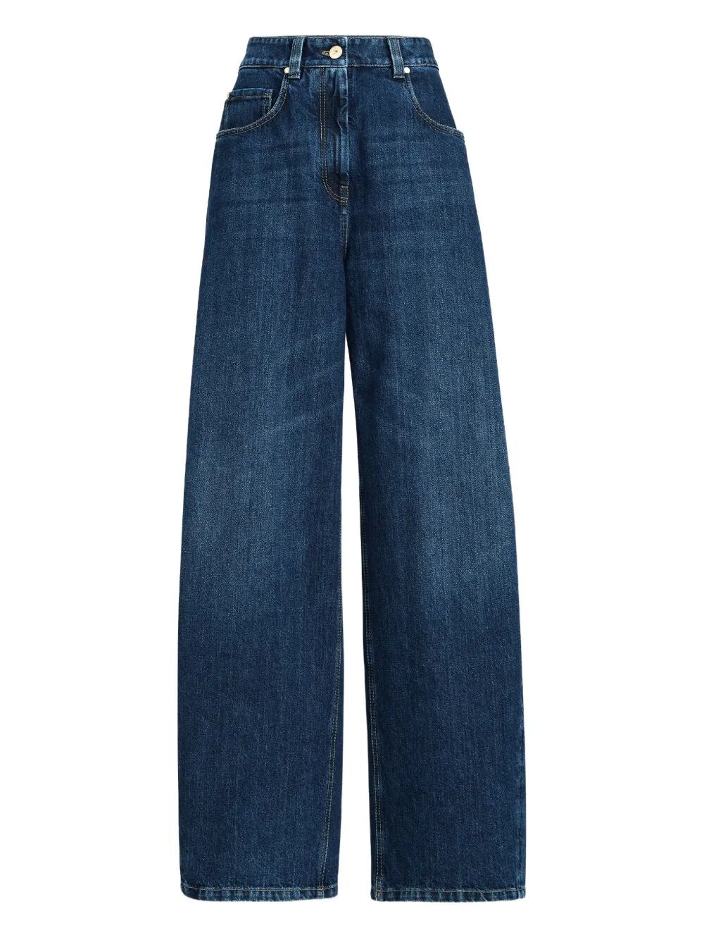 BRUNELLO CUCINELLI Wide Leg Denim Pants