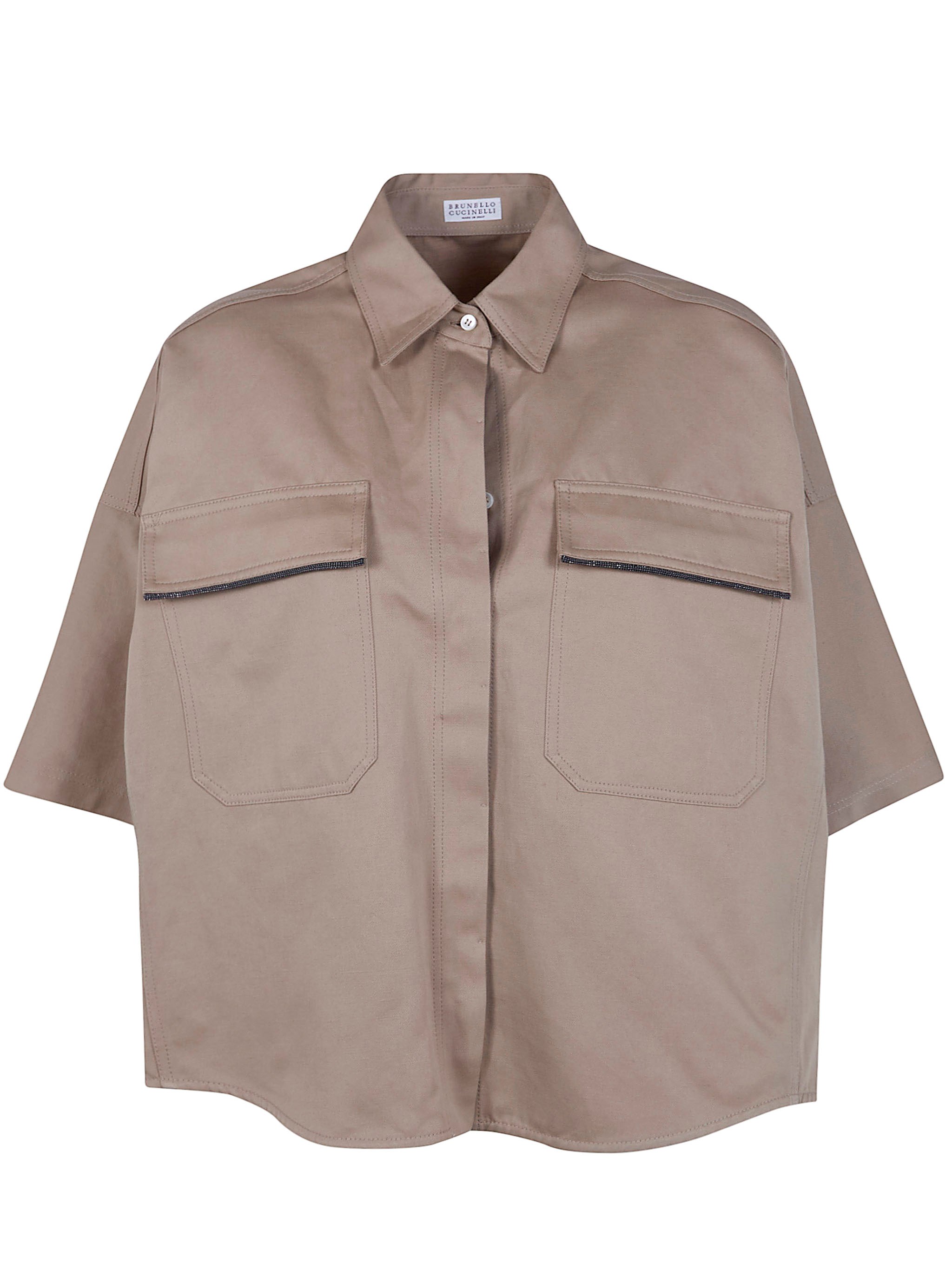 Brunello Cucinelli Safari Oversized Hemd
