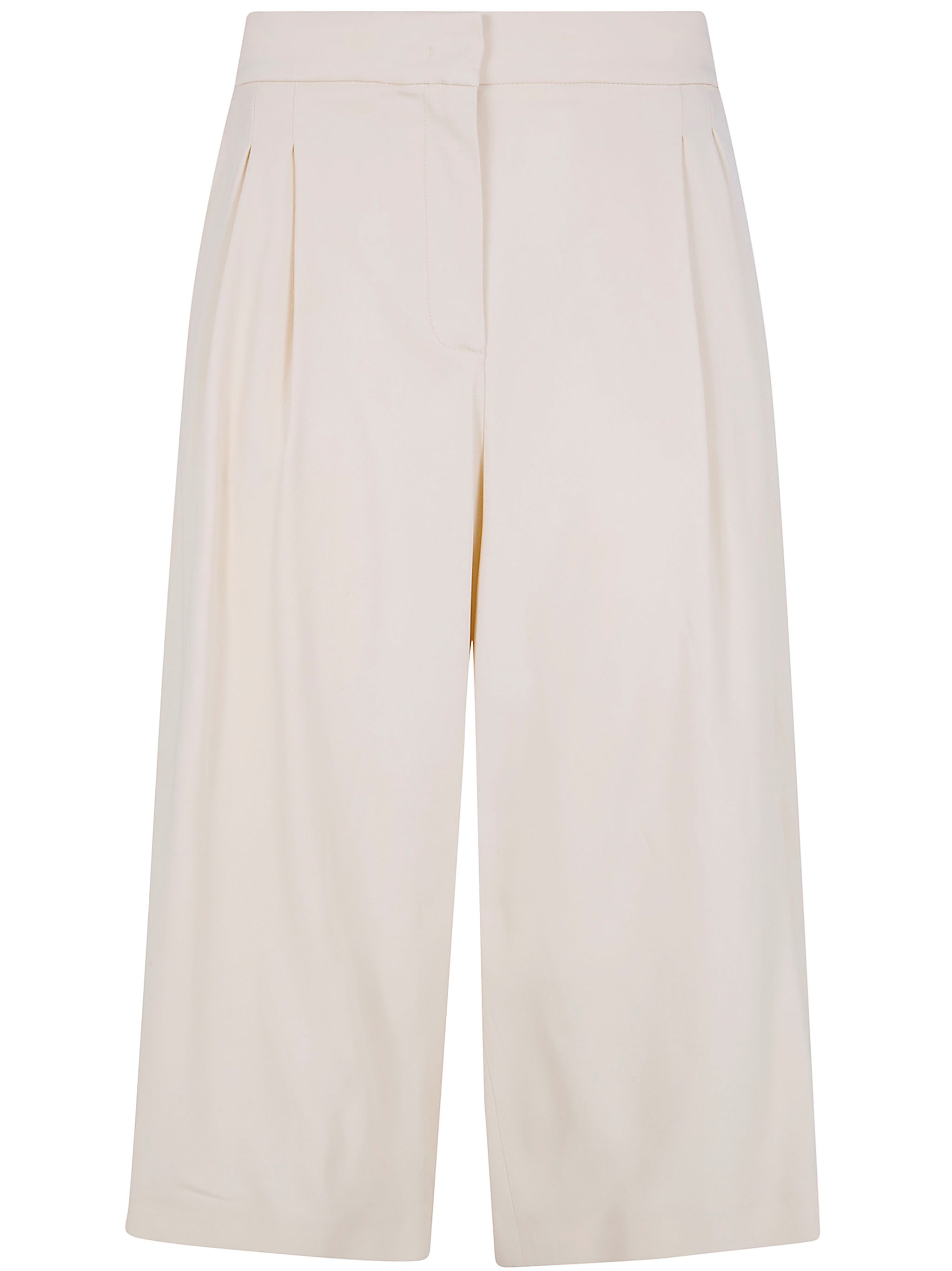 TWINSET Wide Leg Cropped Trousers