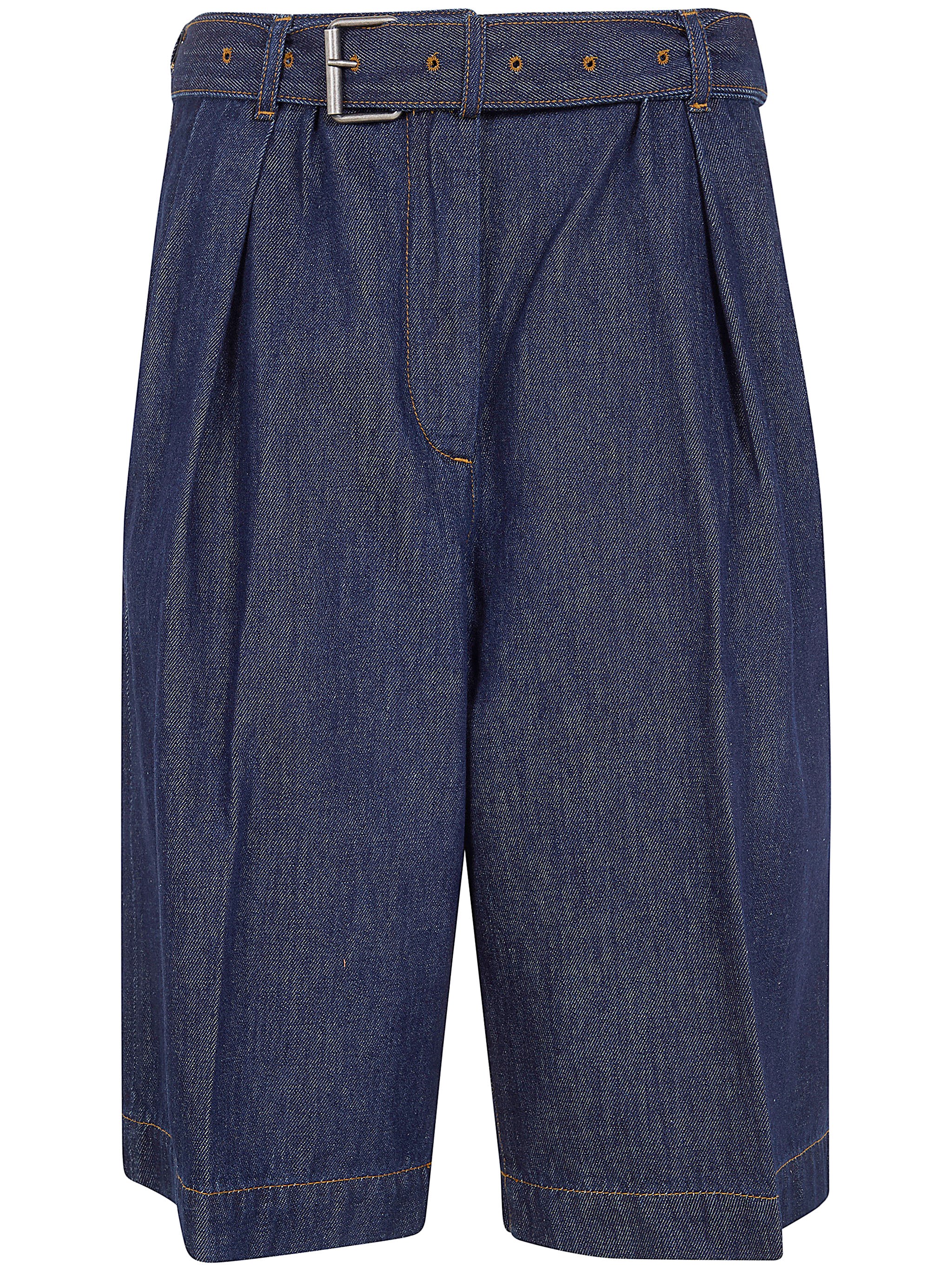 DRIES VAN NOTEN "Peaches" Bis Shorts Denim