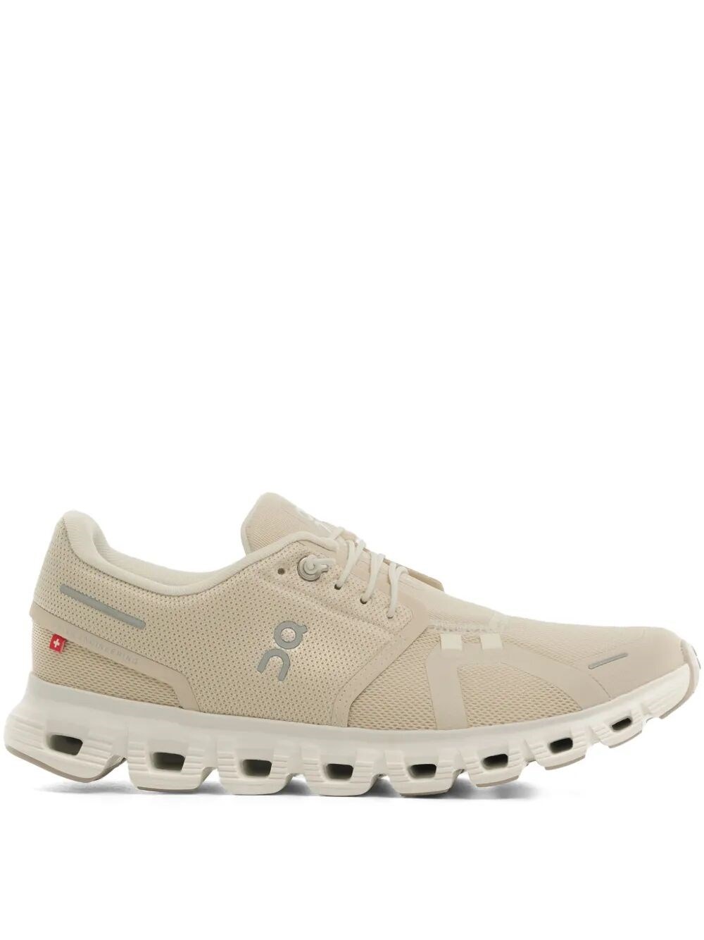 On "cloud 6" Sneakers In White